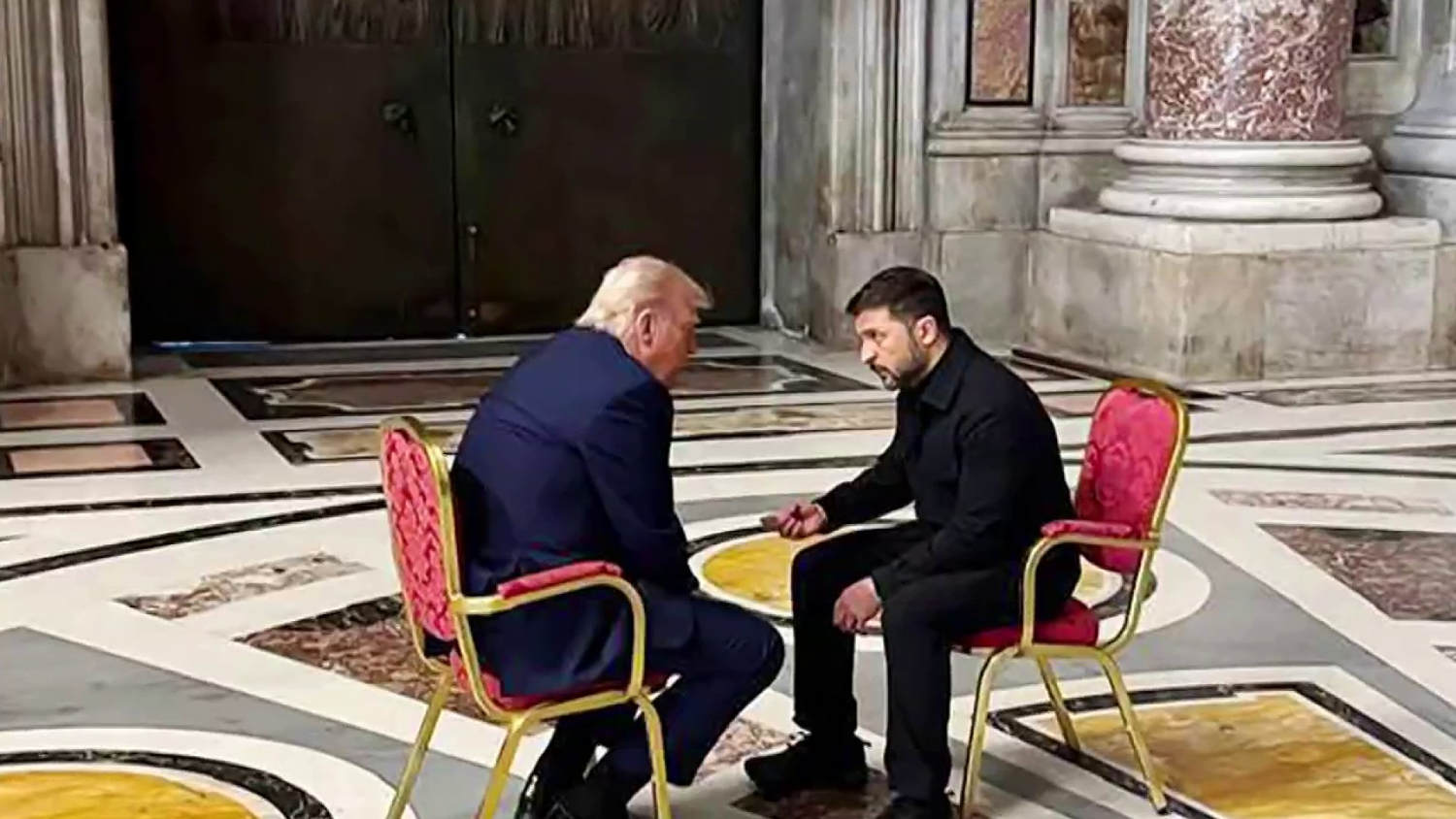 Trump and Zelenskyy speak at Pope Francis' funeral