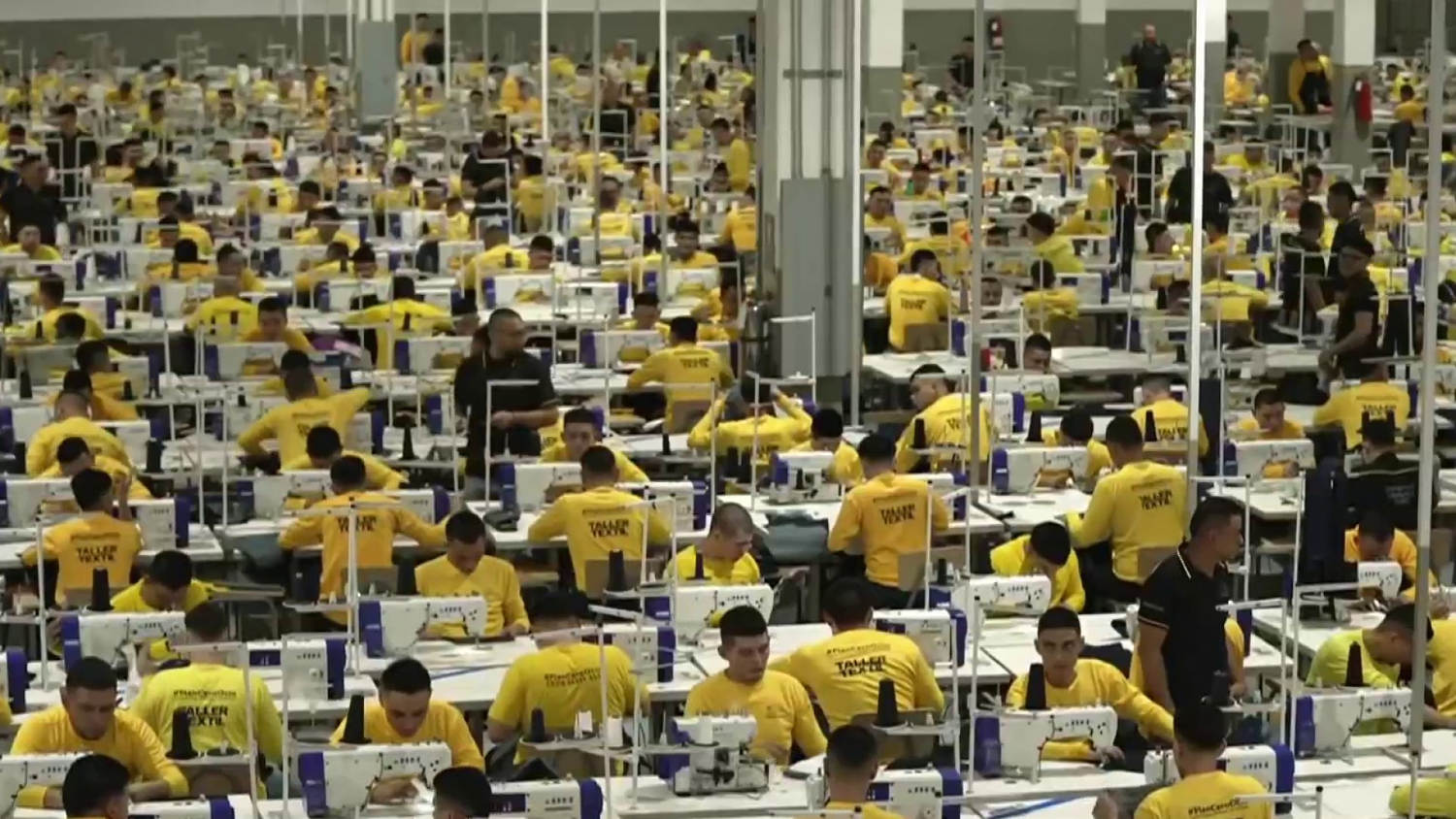 Inside El Salvador prison holding deported migrant