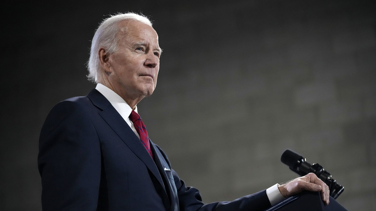Biden gives first speech since leaving office