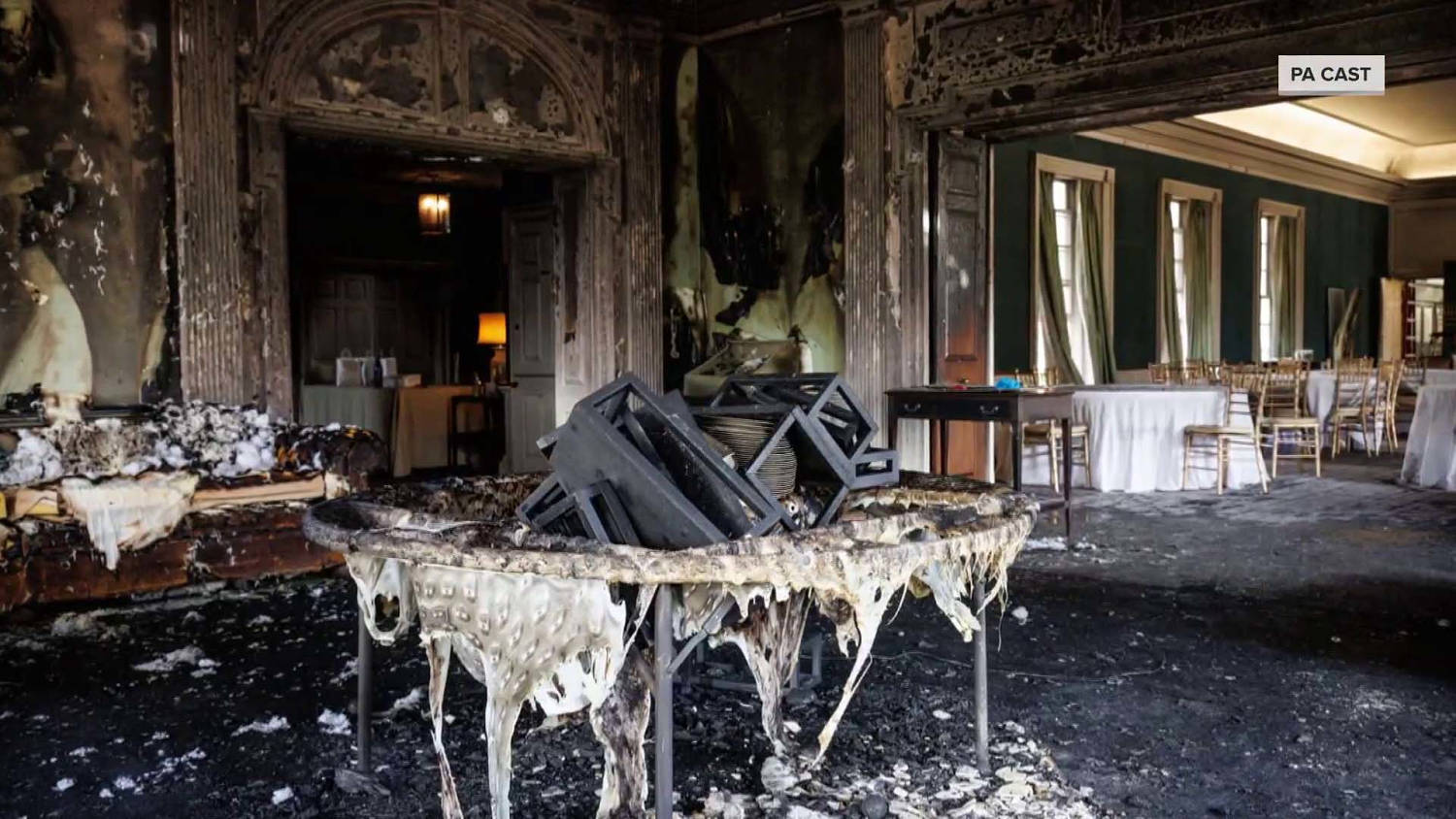 Pennsylvania man arrested after governor's residence set on fire