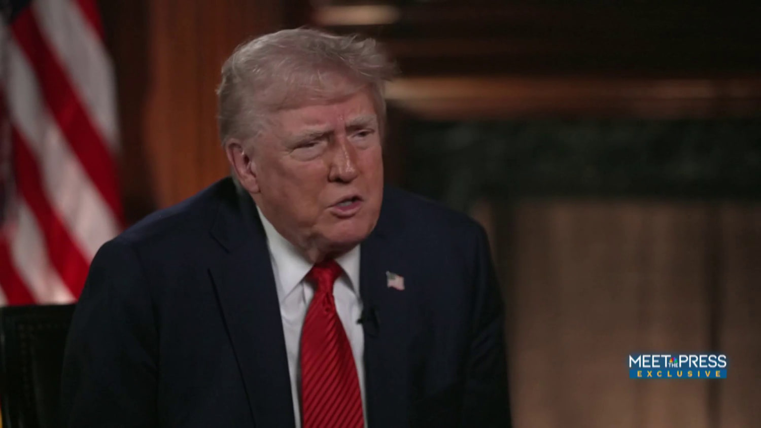 President Trump downplays recession fears, says U.S. would be ‘OK’ in long term