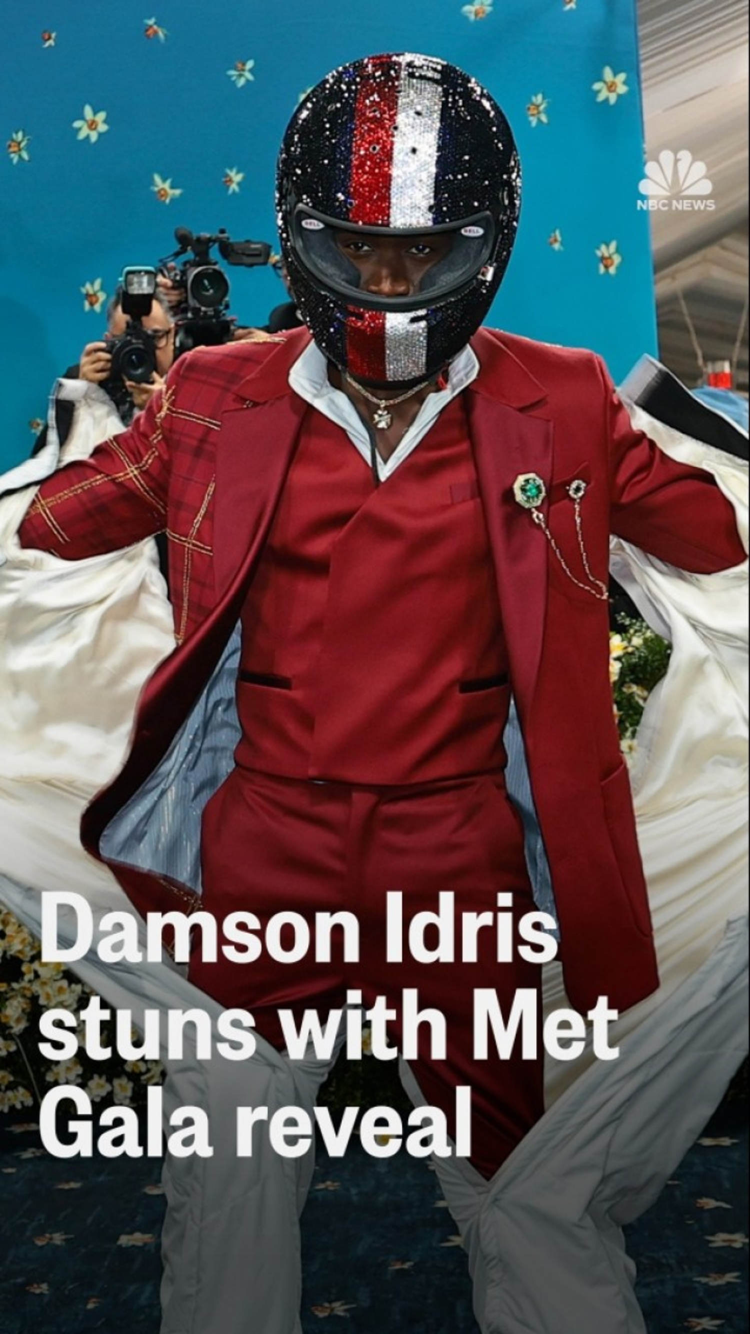 Damson Idris stuns with Met Gala outfit reveal