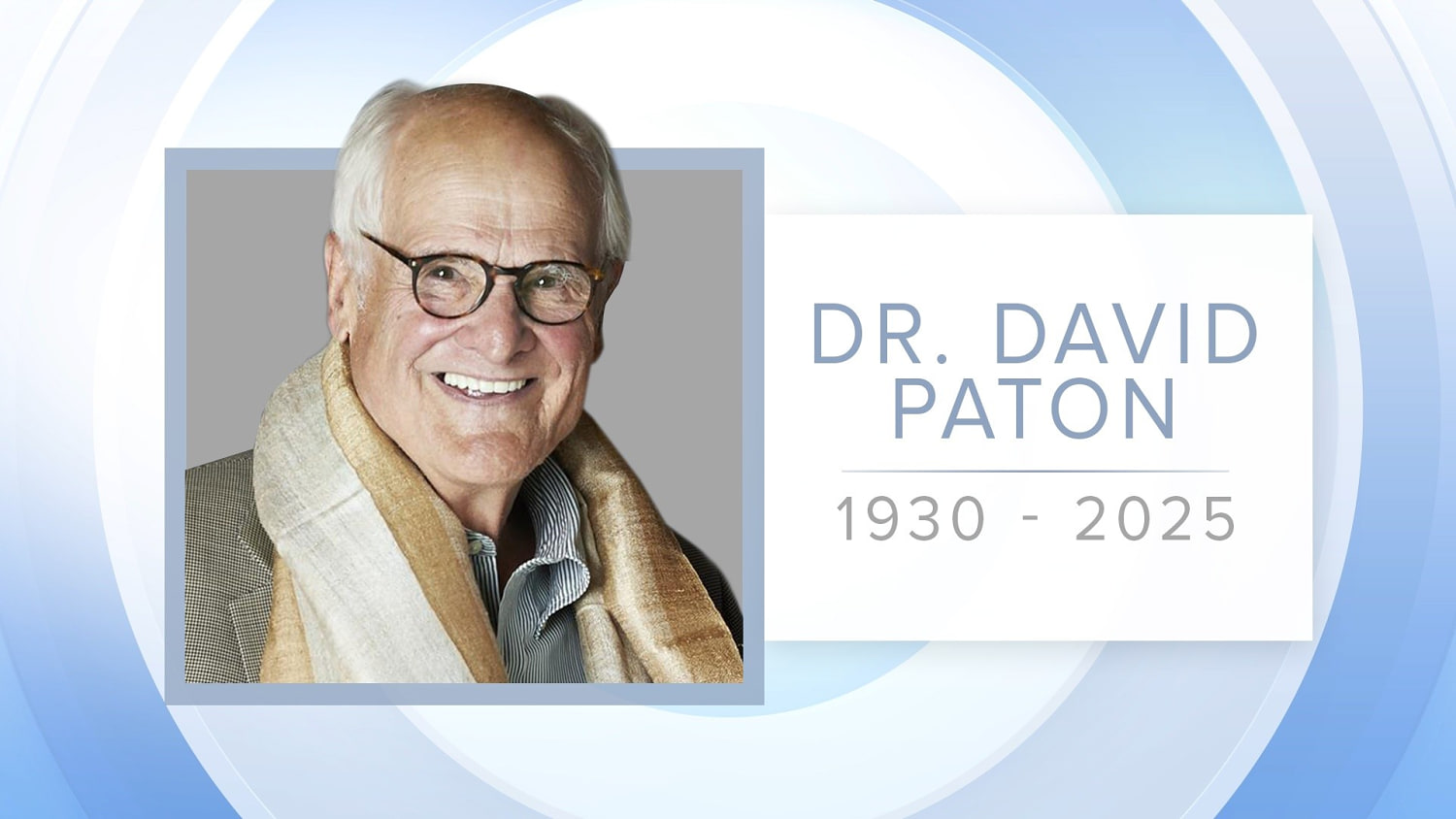 Dr. David Paton, creator of Flying Eye Hospital, dies at 94
