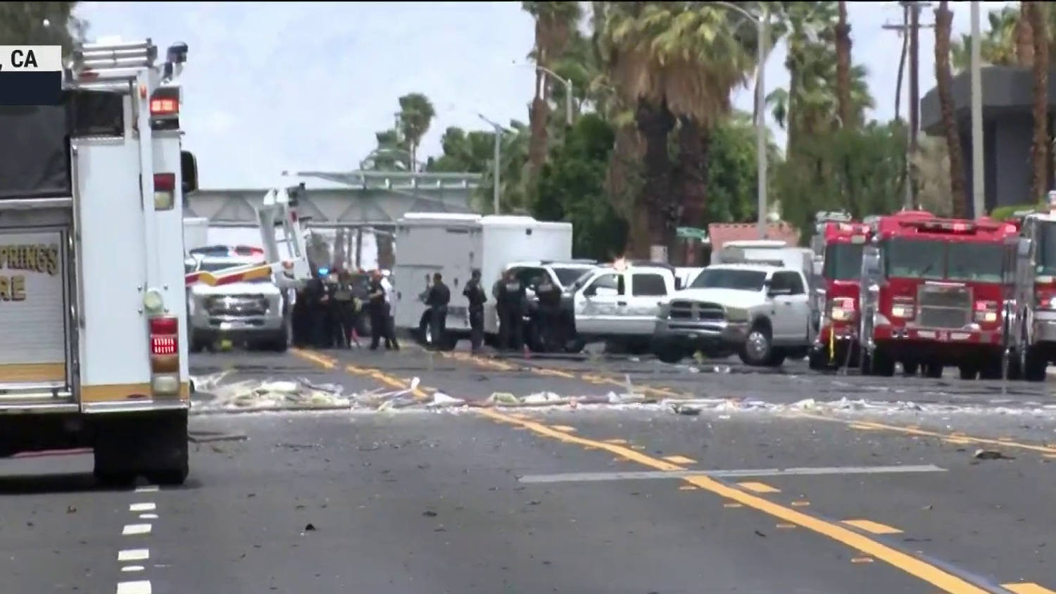 Deadly car explosion under investigation in Palm Springs