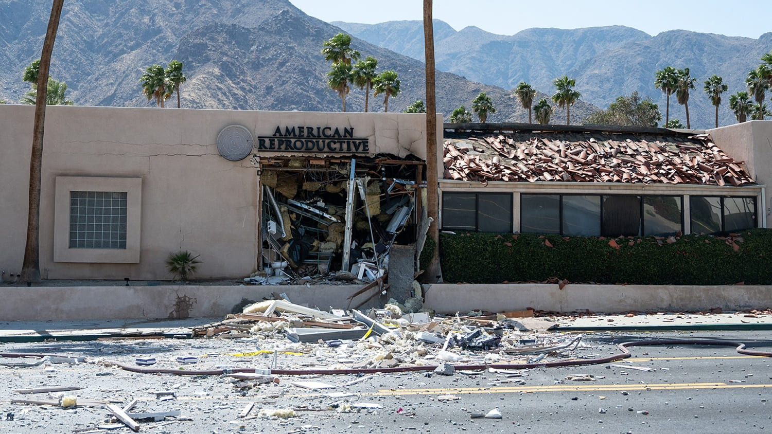 Police say Palm Springs bombing near fertility clinic was intentional