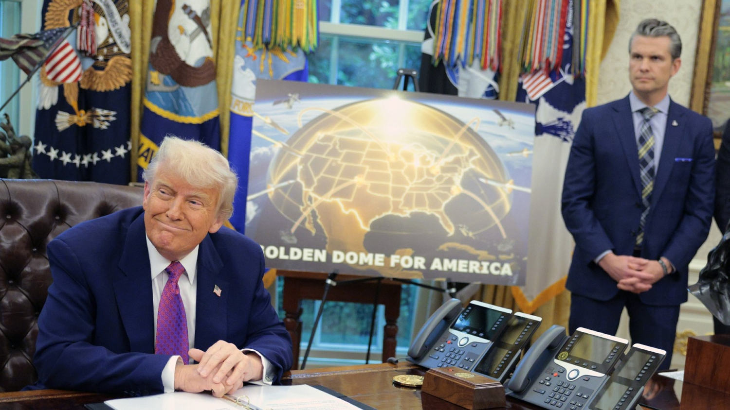 Trump announces plans for 'Golden Dome' missile defense system