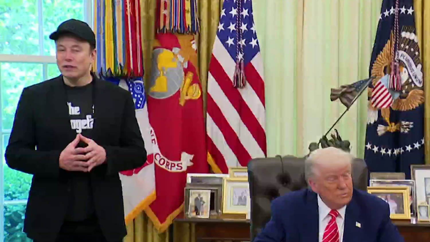 Trump praises Musk in Oval Office farewell