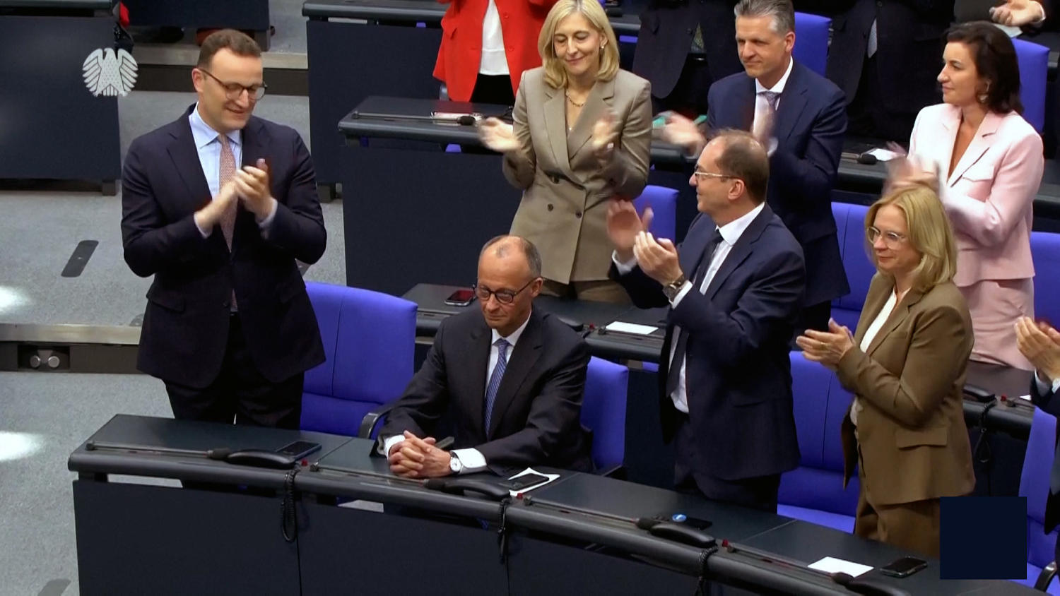 Conservative leader Friedrich Merz elected German chancellor after losing first round