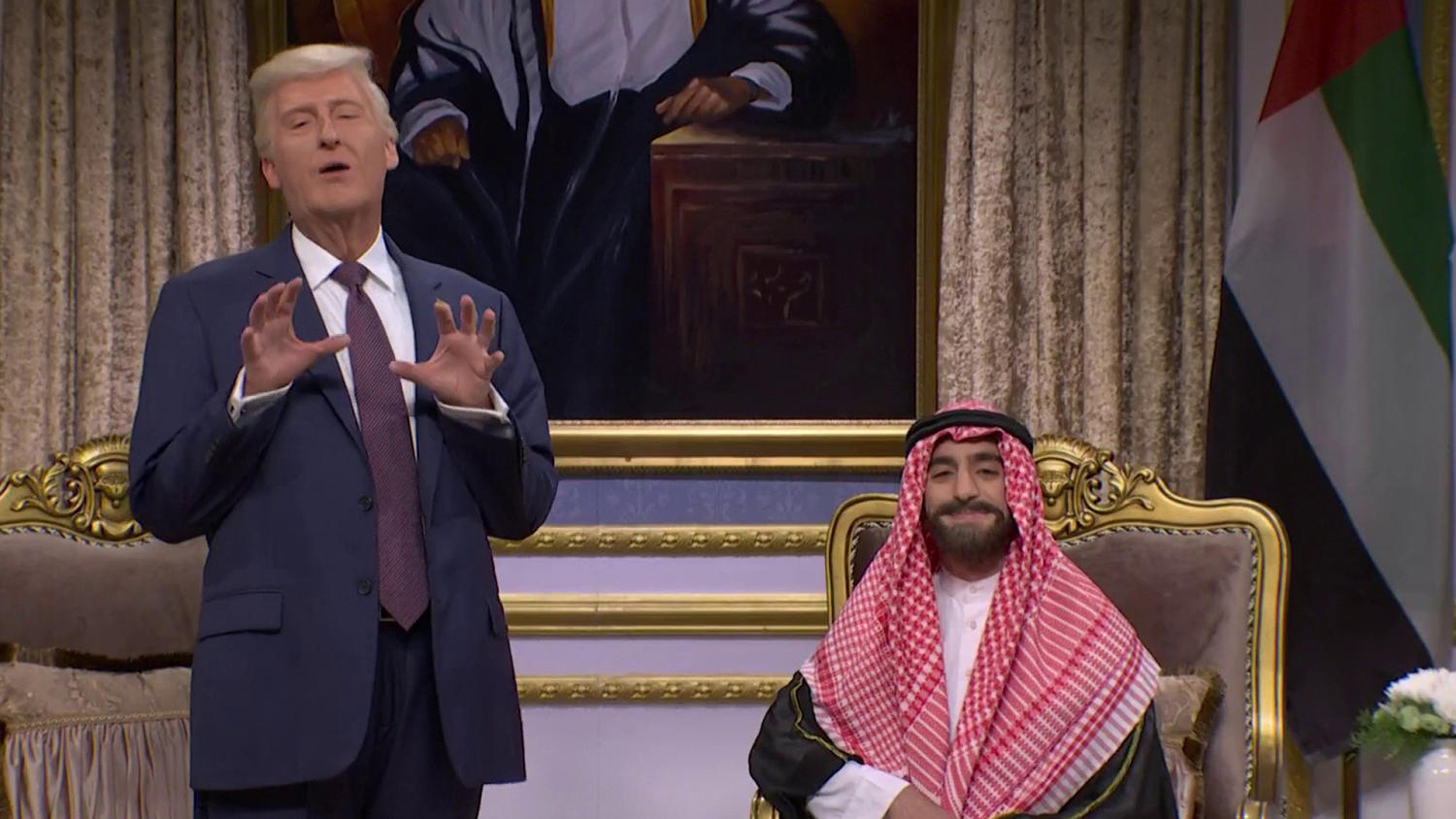 'SNL' mocks Trump's visit to the Middle East during season finale