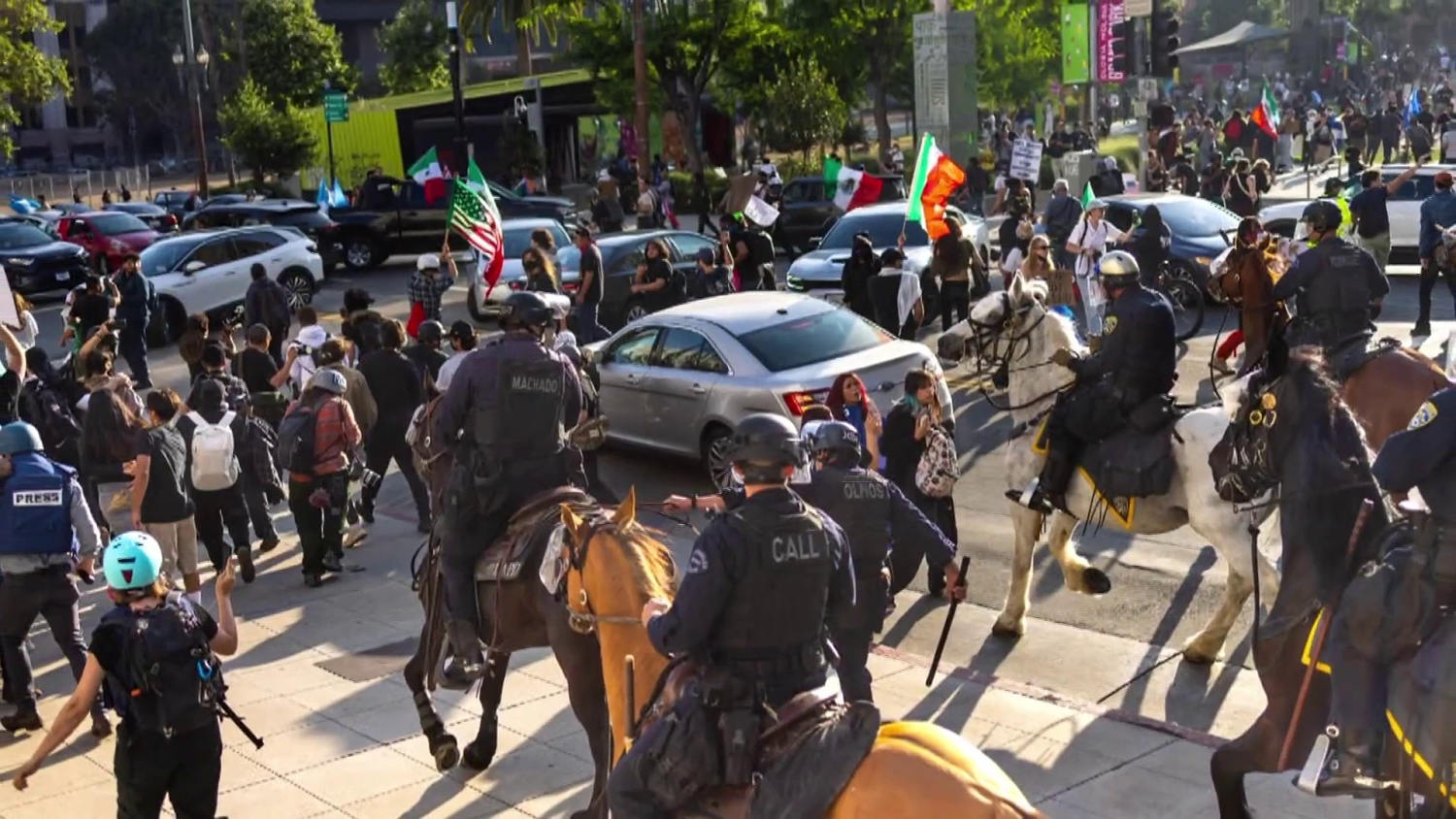 LA Remains on High Alert Ahead of Planned 'No Kings' Protests