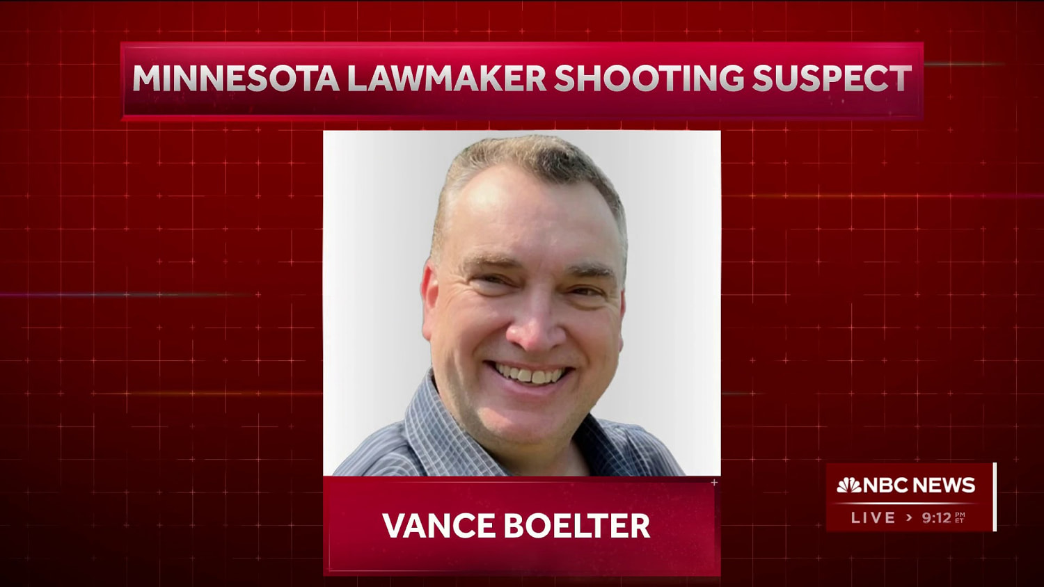 Manhunt underway for suspect in Minnesota lawmaker killing