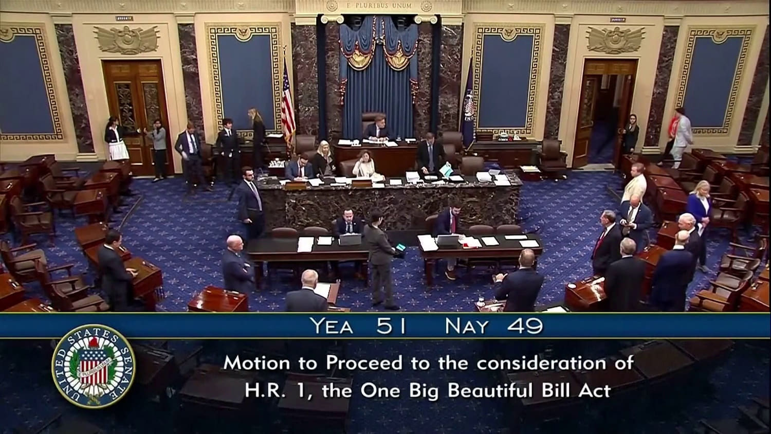 Senate Advances Trump’s Signature ‘Big, Beautiful’ Spending Bill
