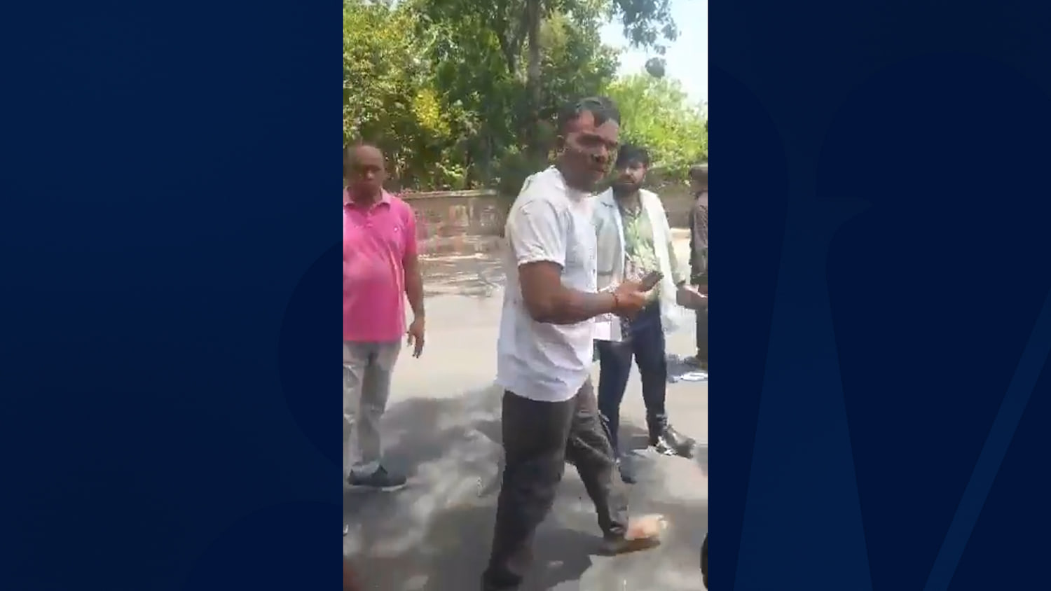 Video shows reported survivor of deadly Air India plane crash