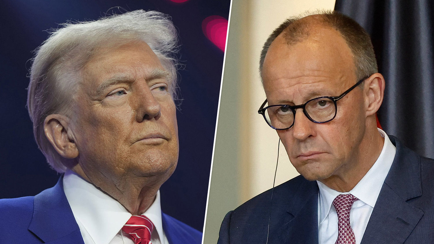 Trump meets with German Chancellor Merz at the White House