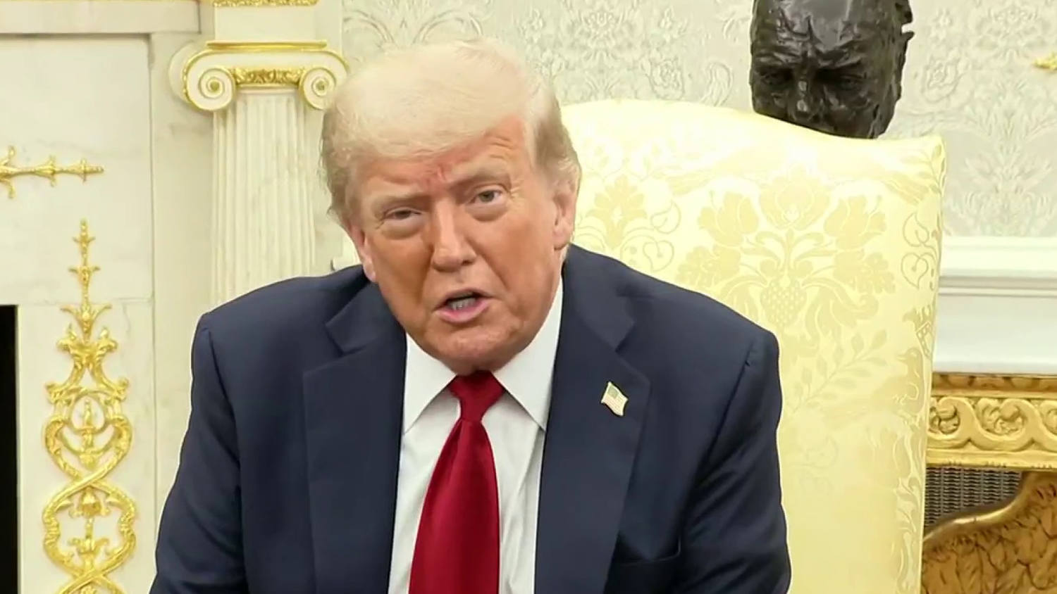 Trump 'very unhappy' with Russia and threatens 100% secondary tariffs