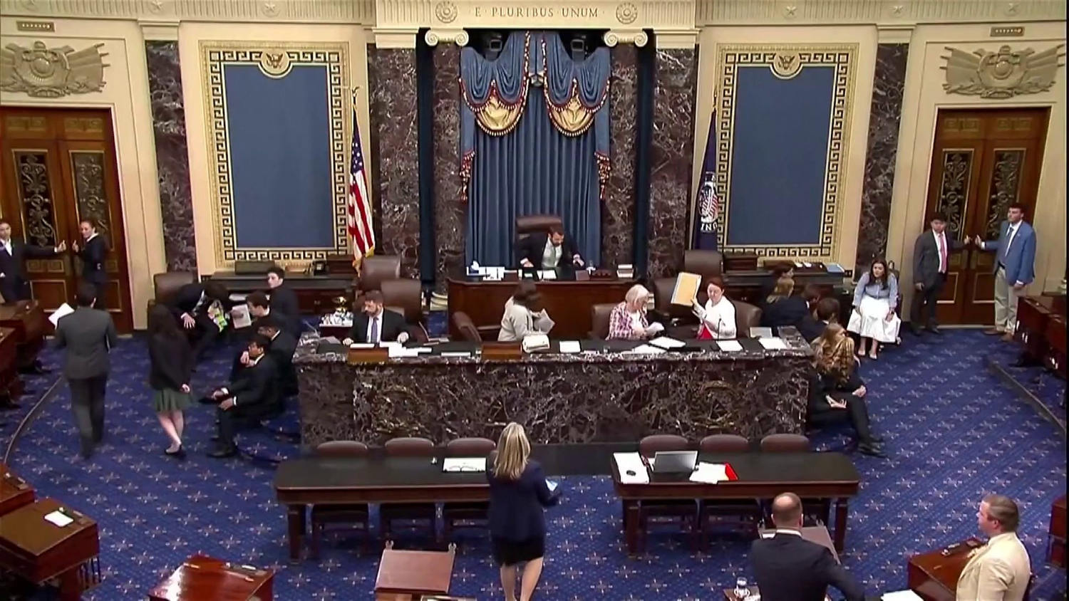 Senate Approves Funding Cuts to Foreign Aid, Public Broadcasting