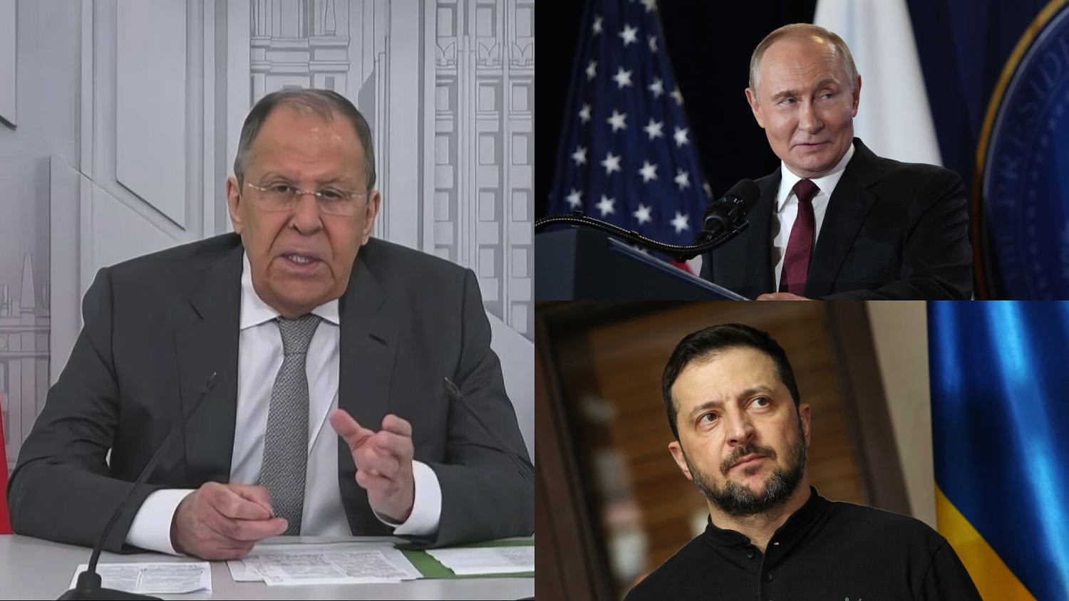 Russian FM Lavrov says no Putin-Zelenskyy meeting is planned, despite WH claims