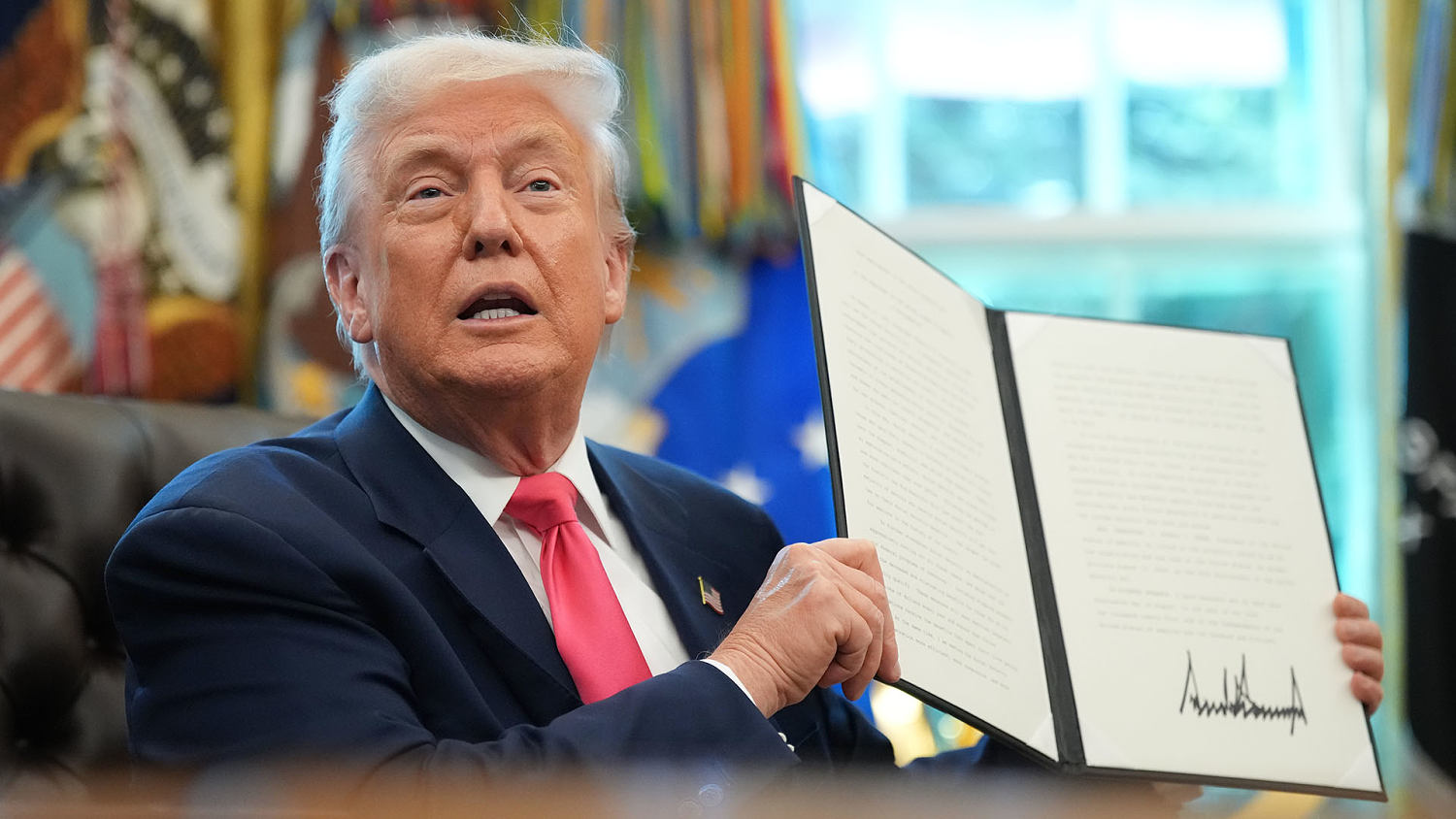 Trump signs executive order ending cashless bail in D.C.