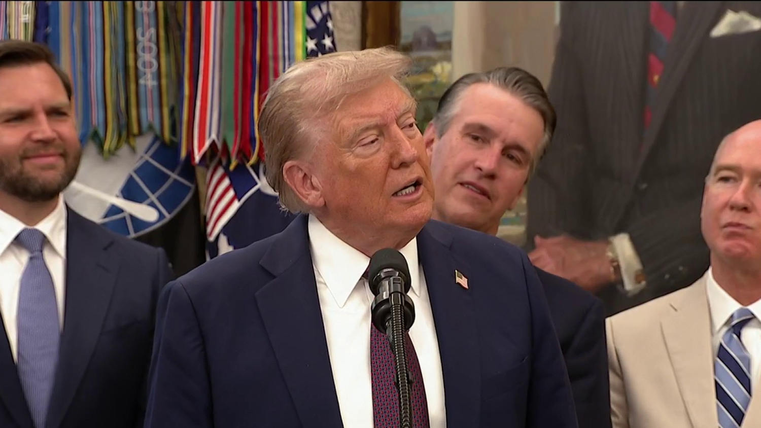 Trump responds to weekend speculation surrounding his health