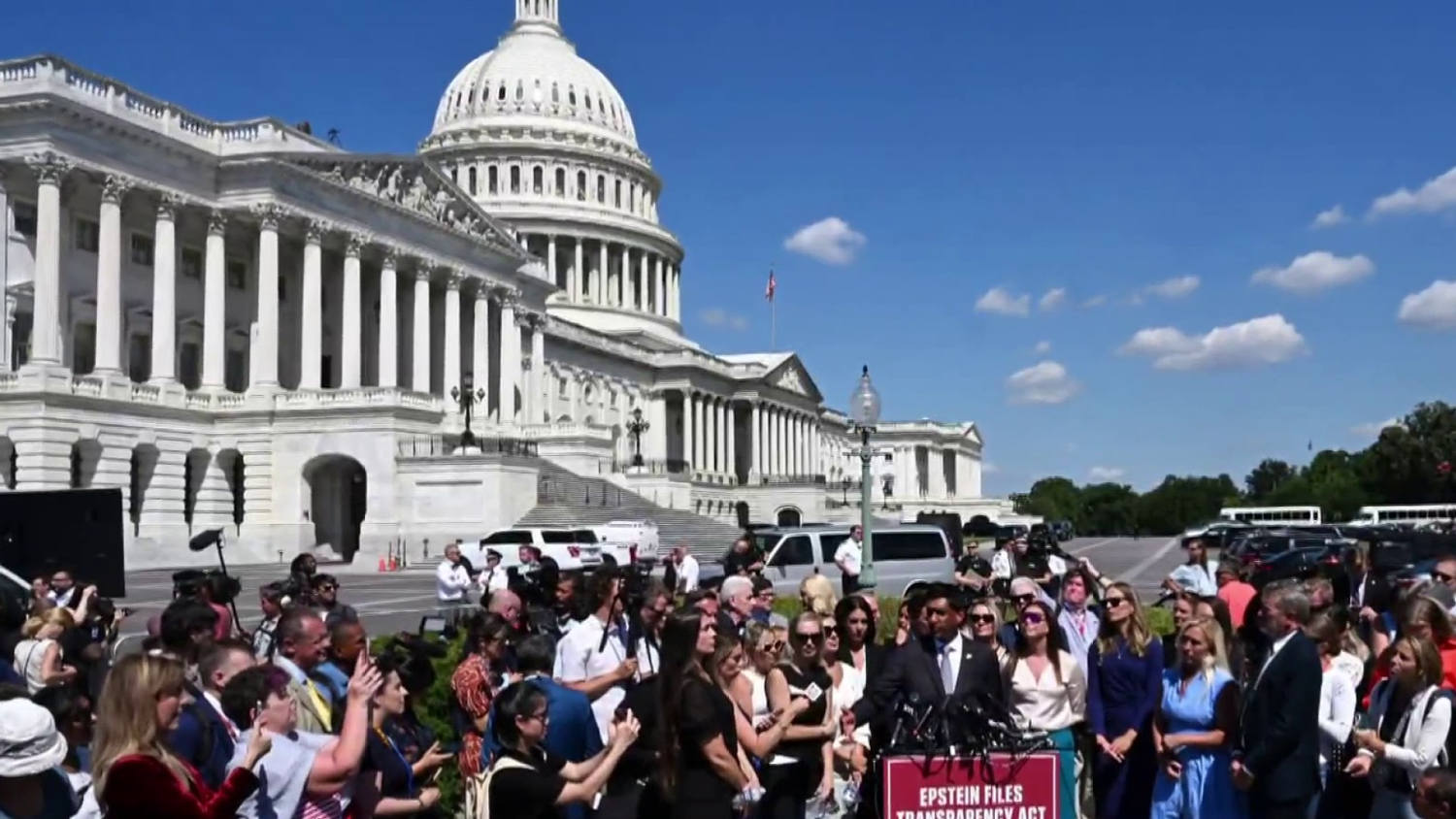 Survivors, Democrats and some Trump allies call for release of all Epstein documents