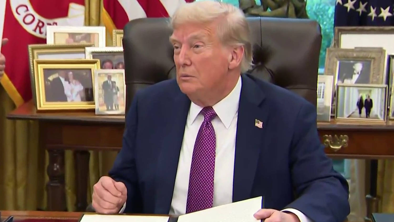 Trump signs executive order that blacklists countries that illegally detain Americans