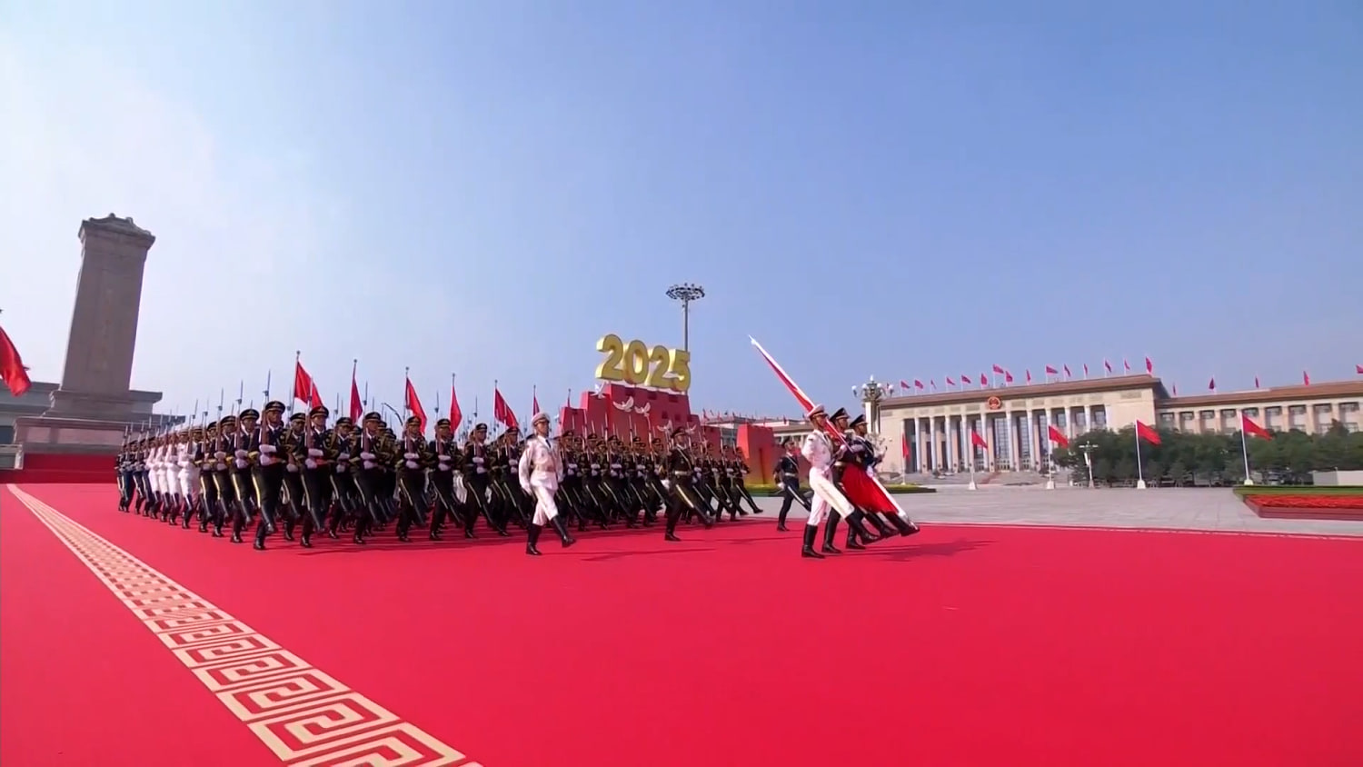 China puts on display of force with military parade
