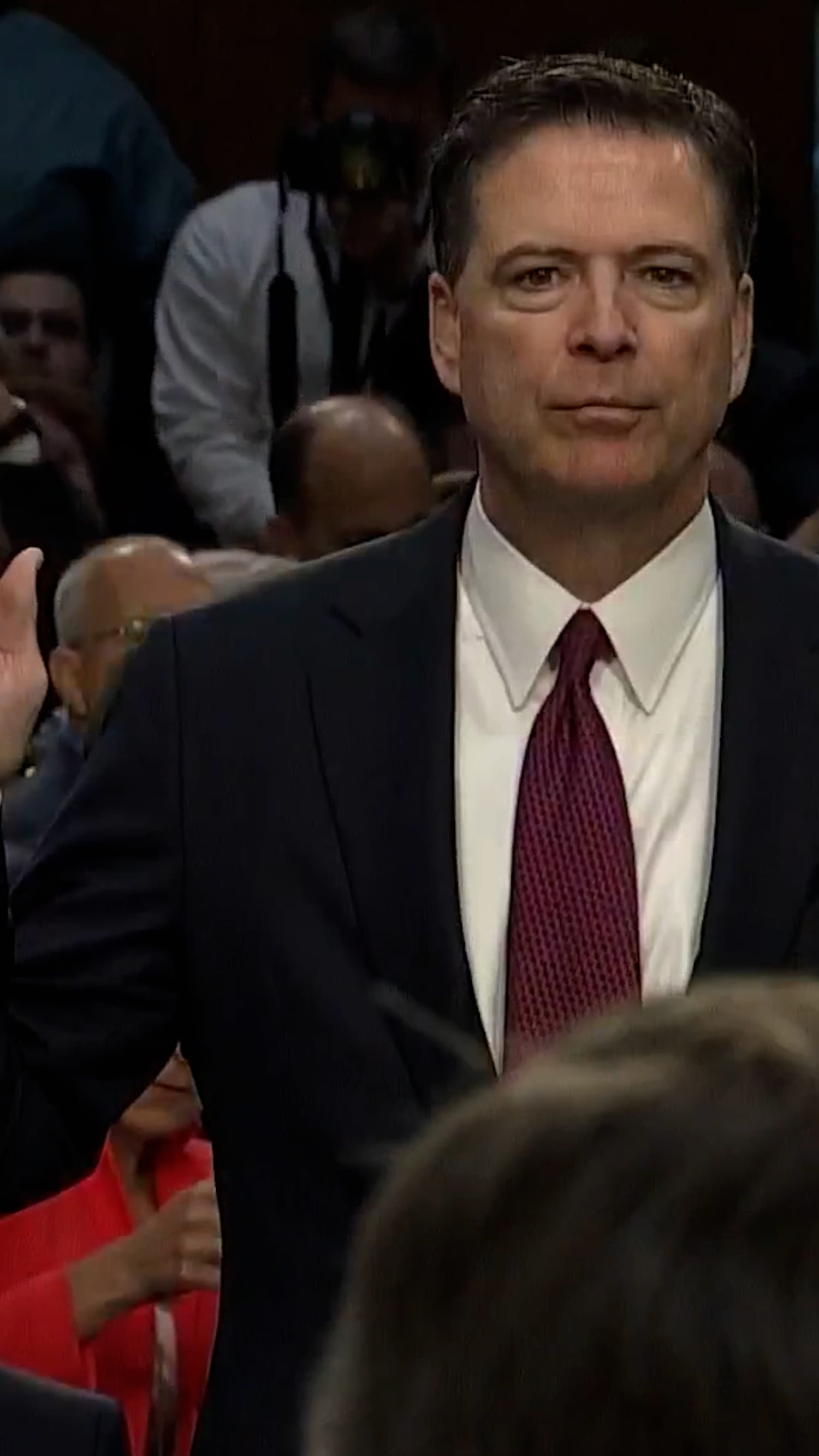 Justice Dept. weighs on whether to charge James Comey