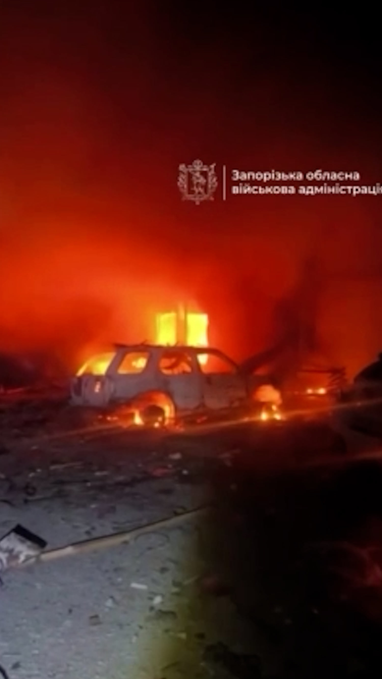 Russian missile attack on Ukraine kills at least three