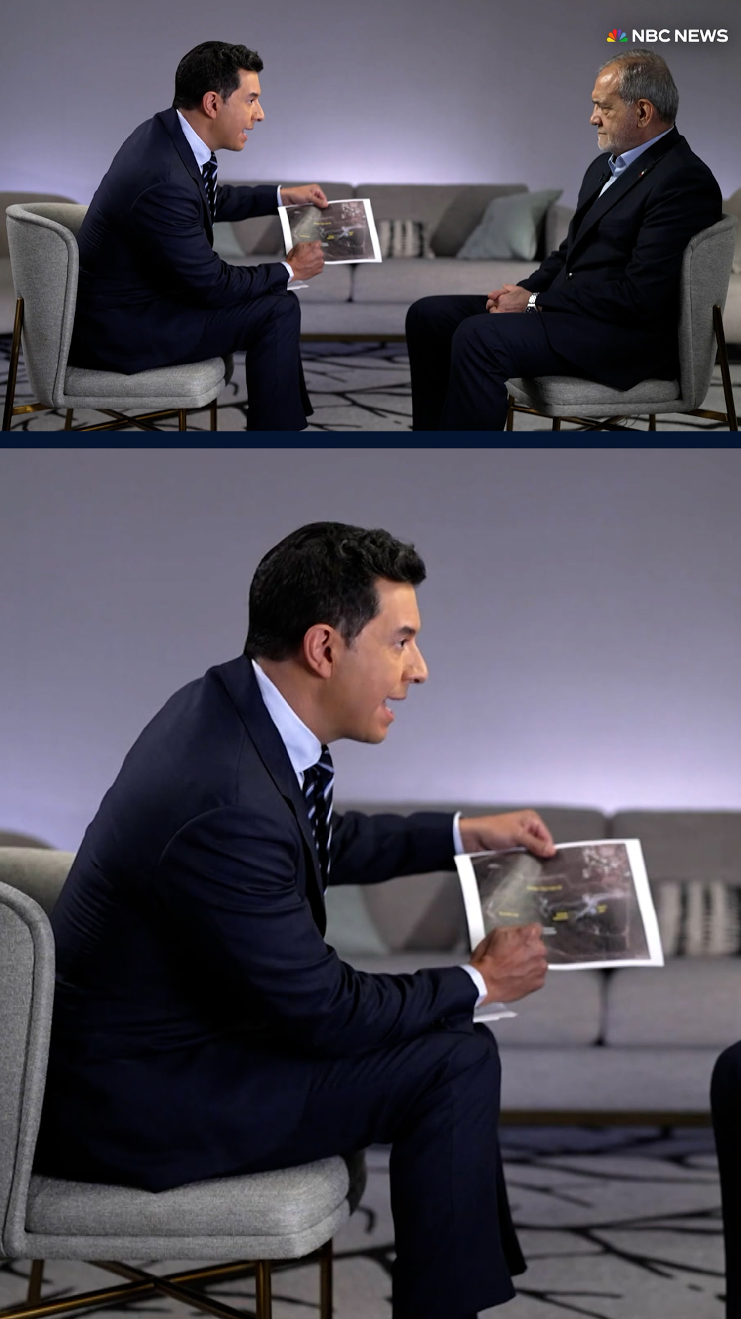 Iran pres. on reports of construction at nuclear site