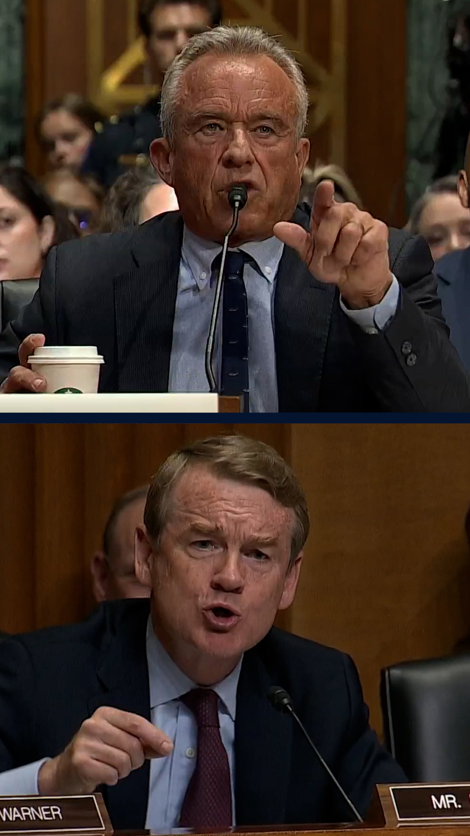 RFK Jr., Sen. Bennet argue during Senate hearing