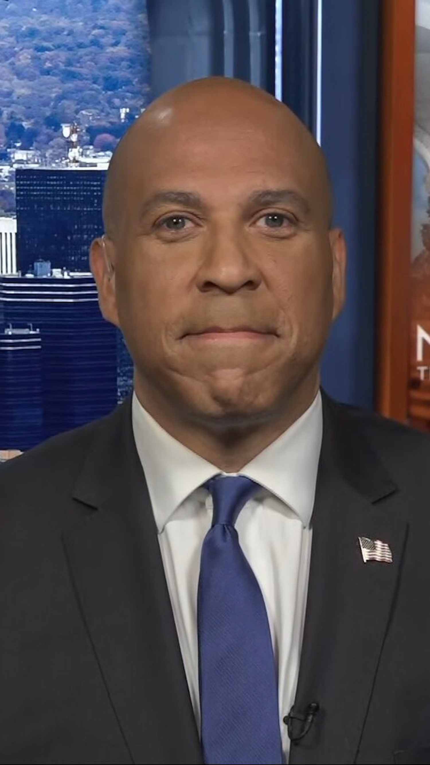 Sen. Cory Booker describes engagement as a ‘blessing’