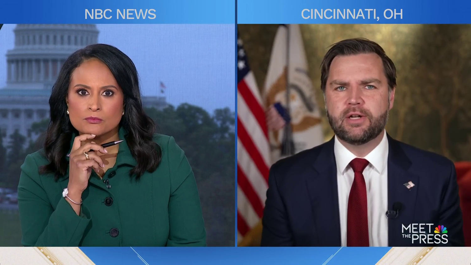 JD Vance says Democrats ‘forced’ Trump administration to lay off workers