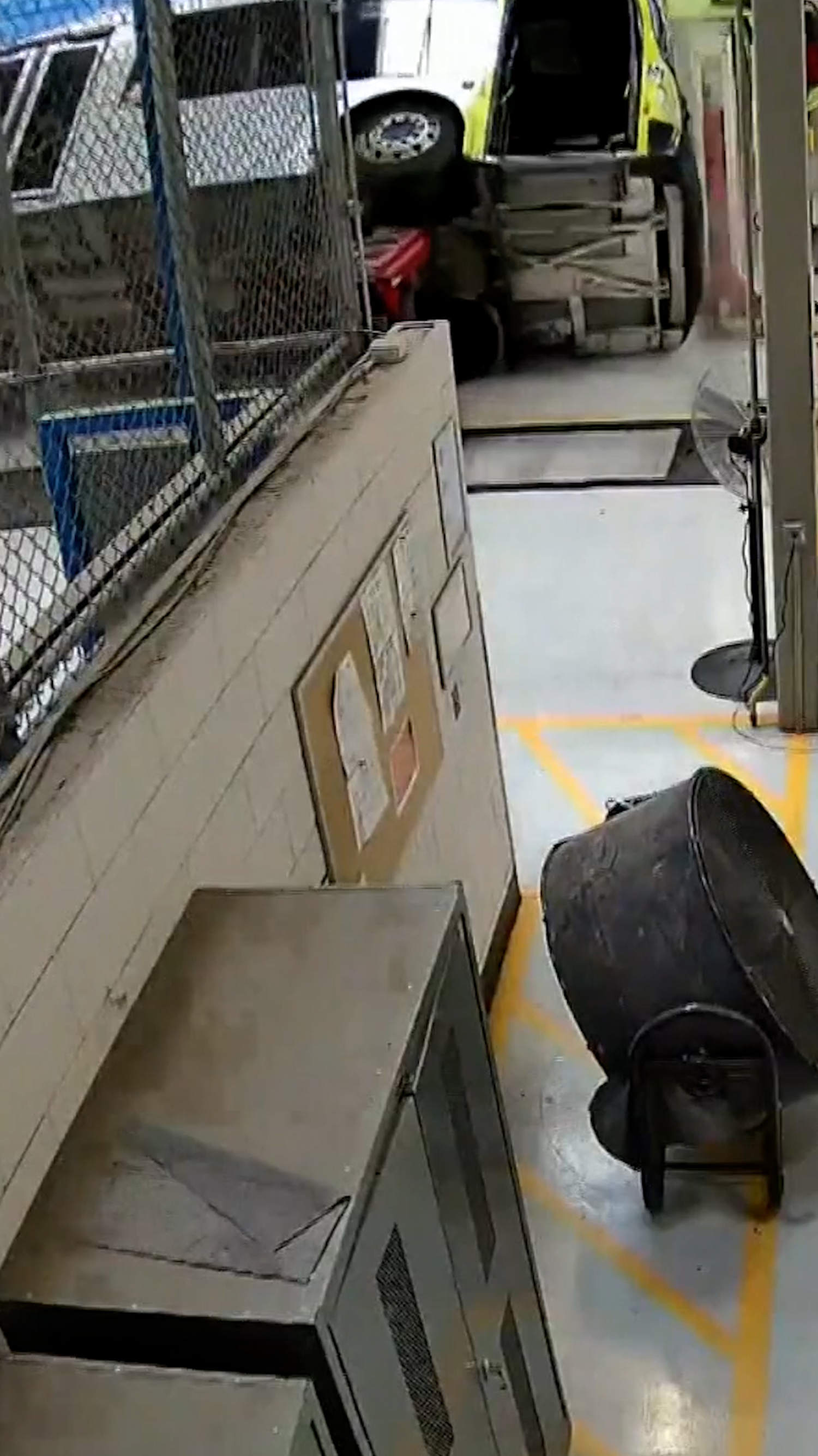 Surveillance video shows El Paso bus explosion