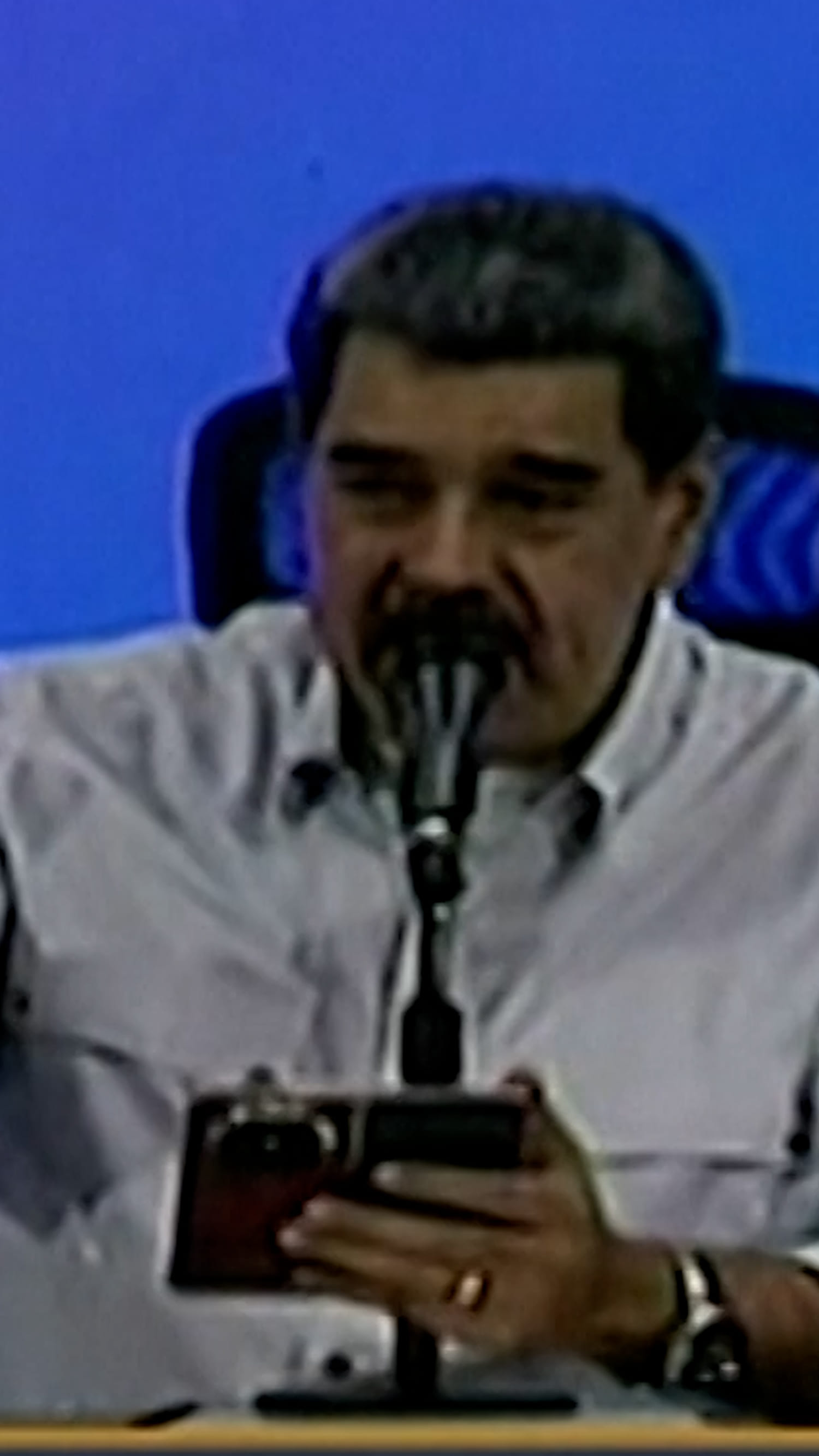 Venezuela's Maduro calls for peace in English