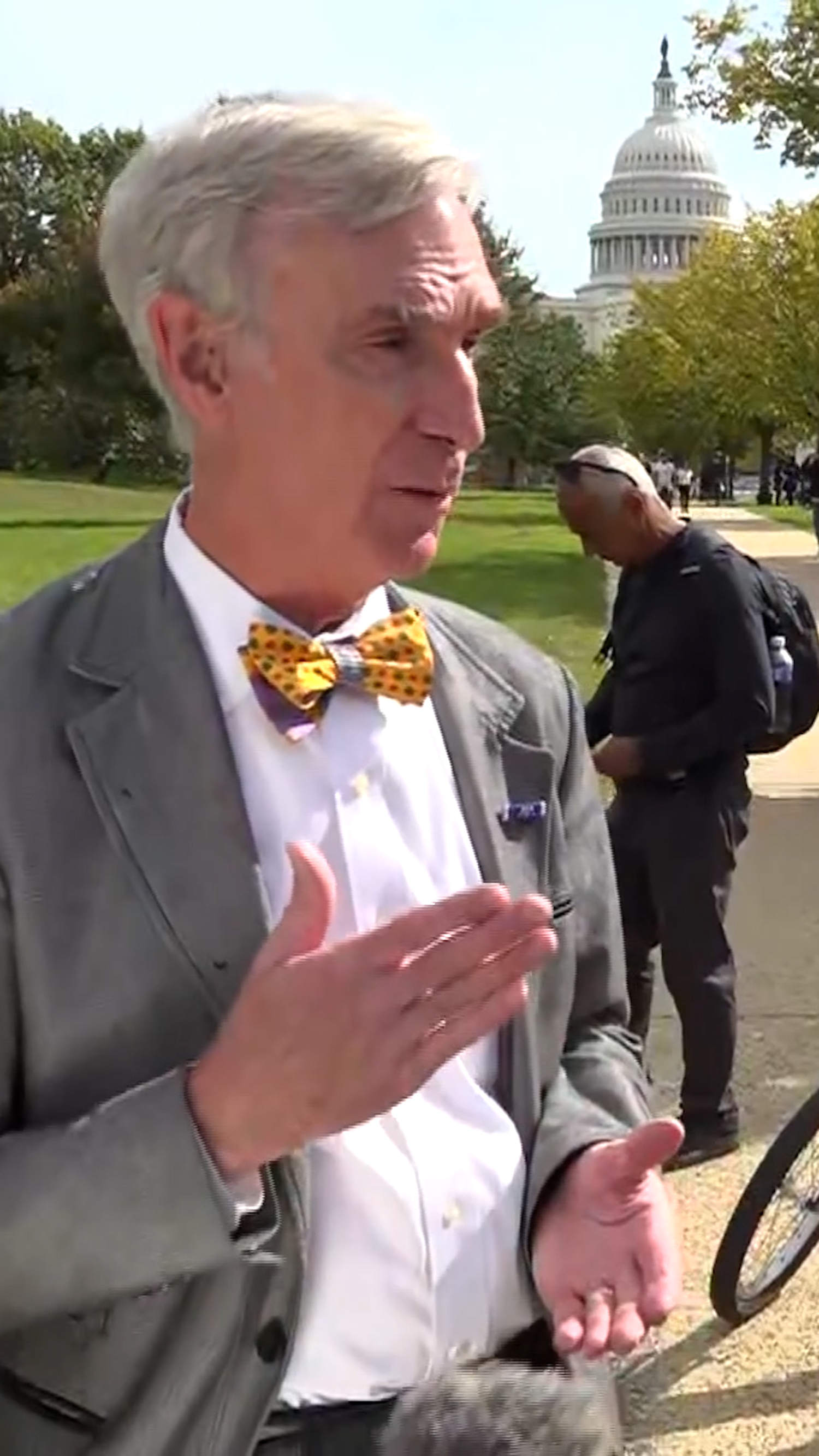 Bill Nye slams NASA funding cuts at ‘No Kings’ rally