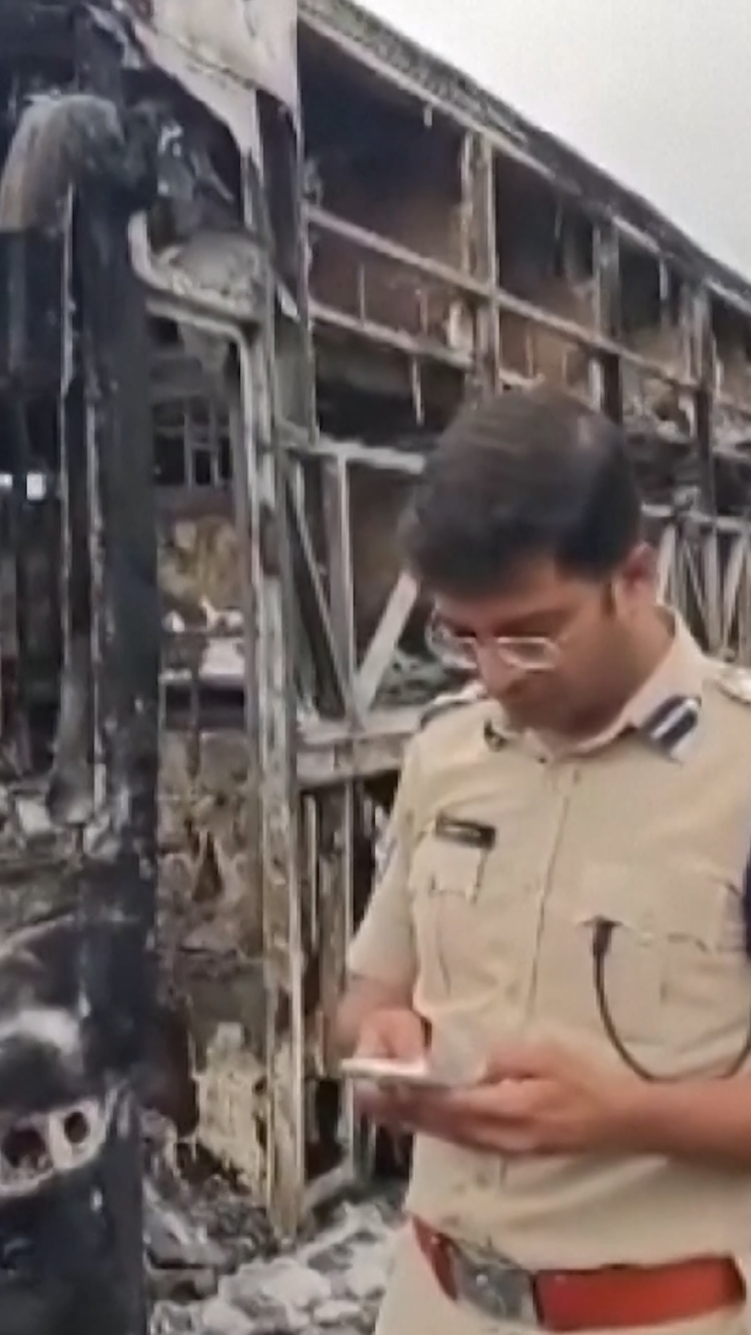 Bus collision blaze kills at least 20 in southern India