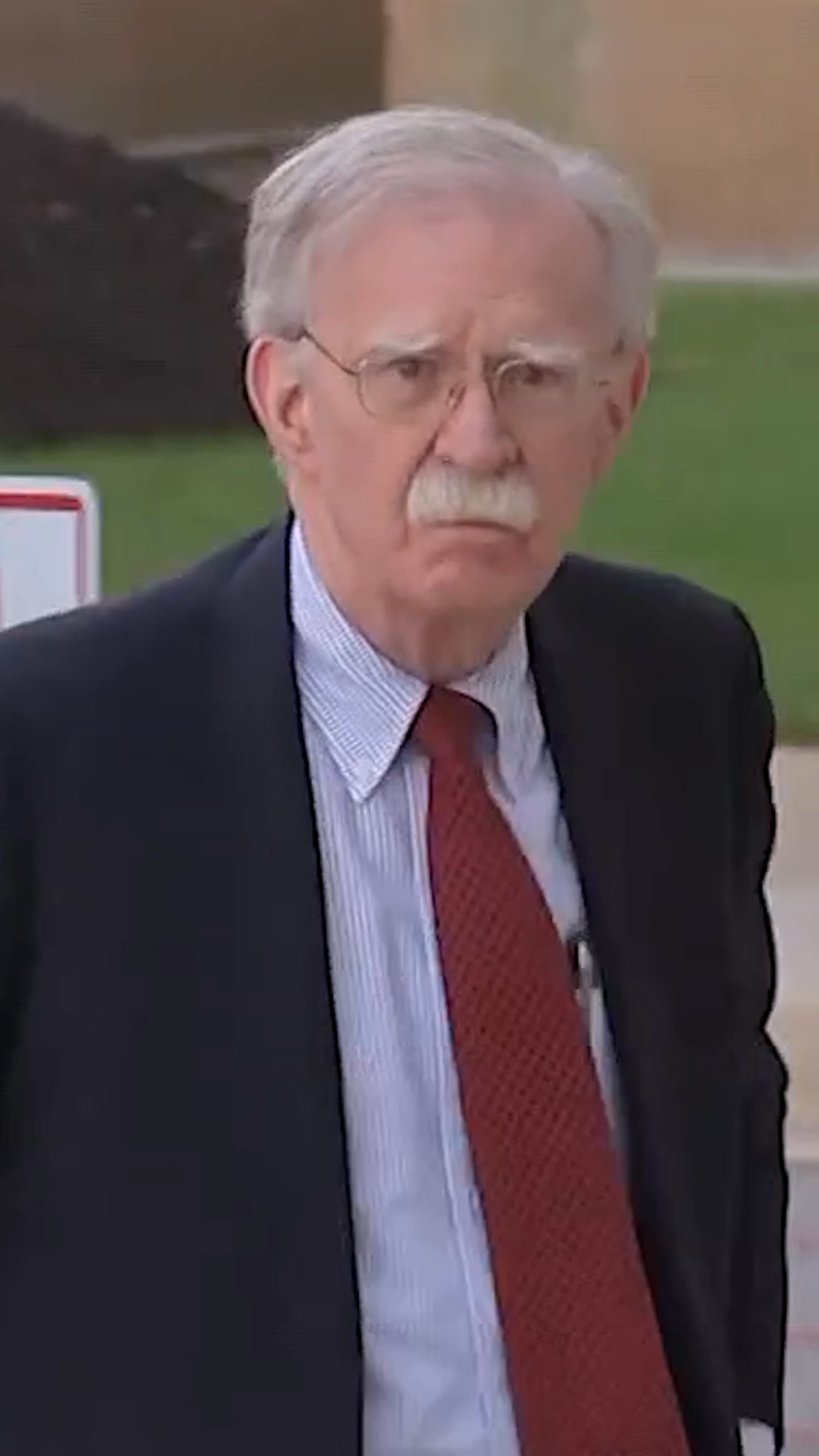 John Bolton surrenders to authorities after indictment