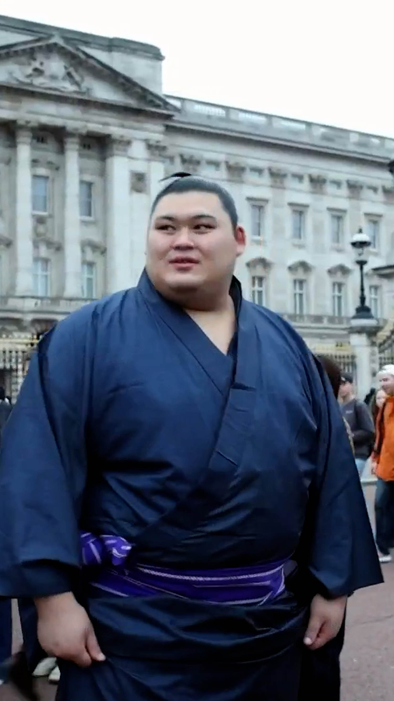 Sumo superstars take over London