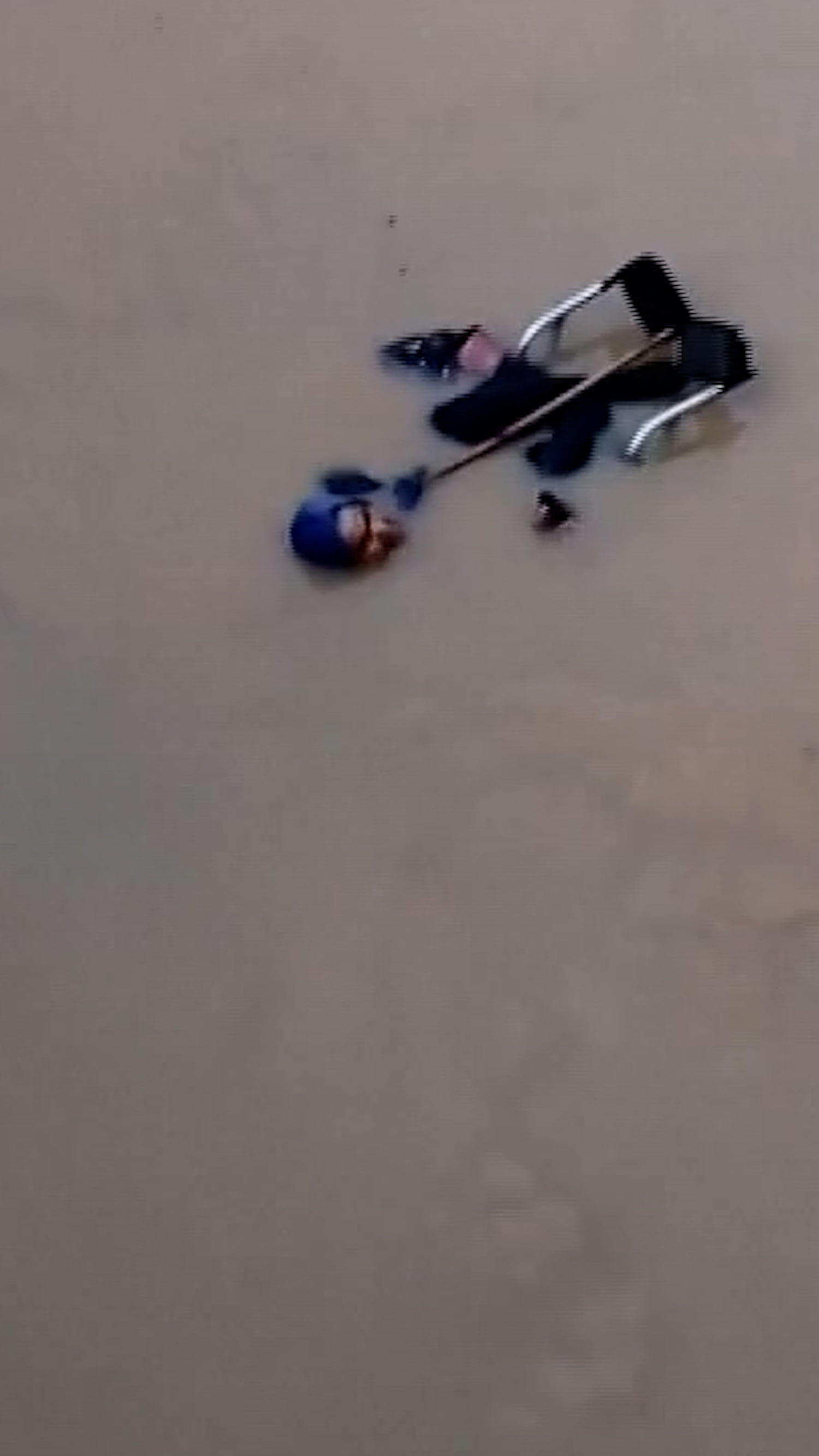 Woman in wheelchair rescued from floodwaters in Turkey