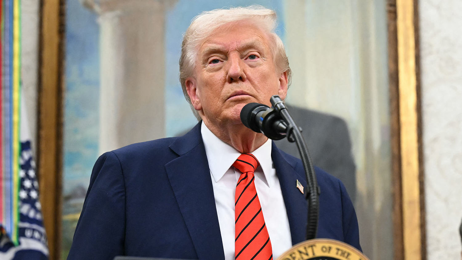 Trump holds news conference on crime