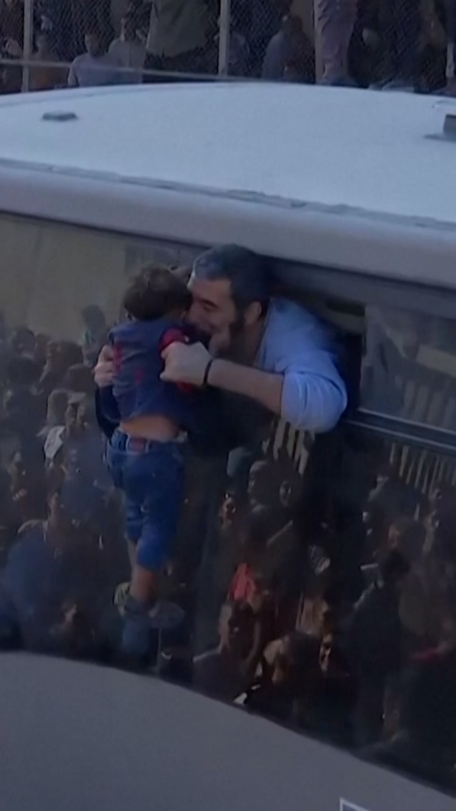 Palestinian prisoners arrive in Khan Younis