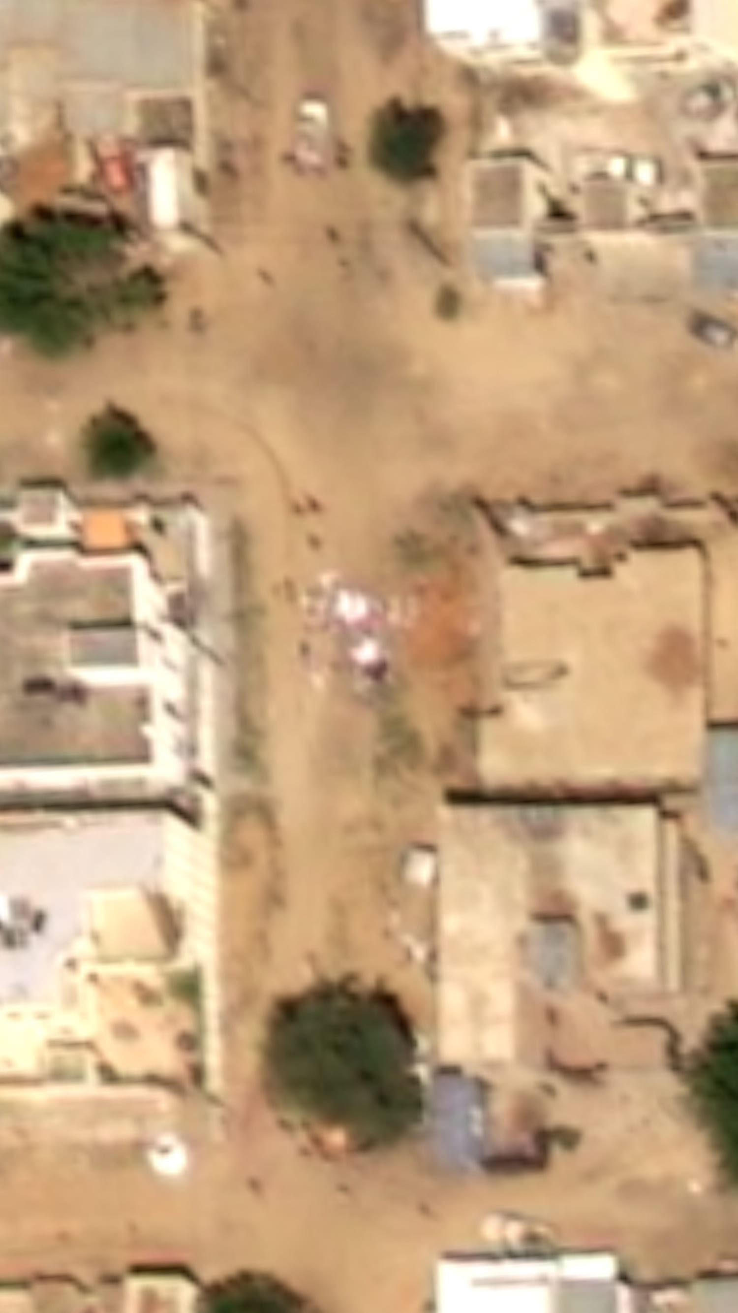 Sudan satellite images show stains resembling blood