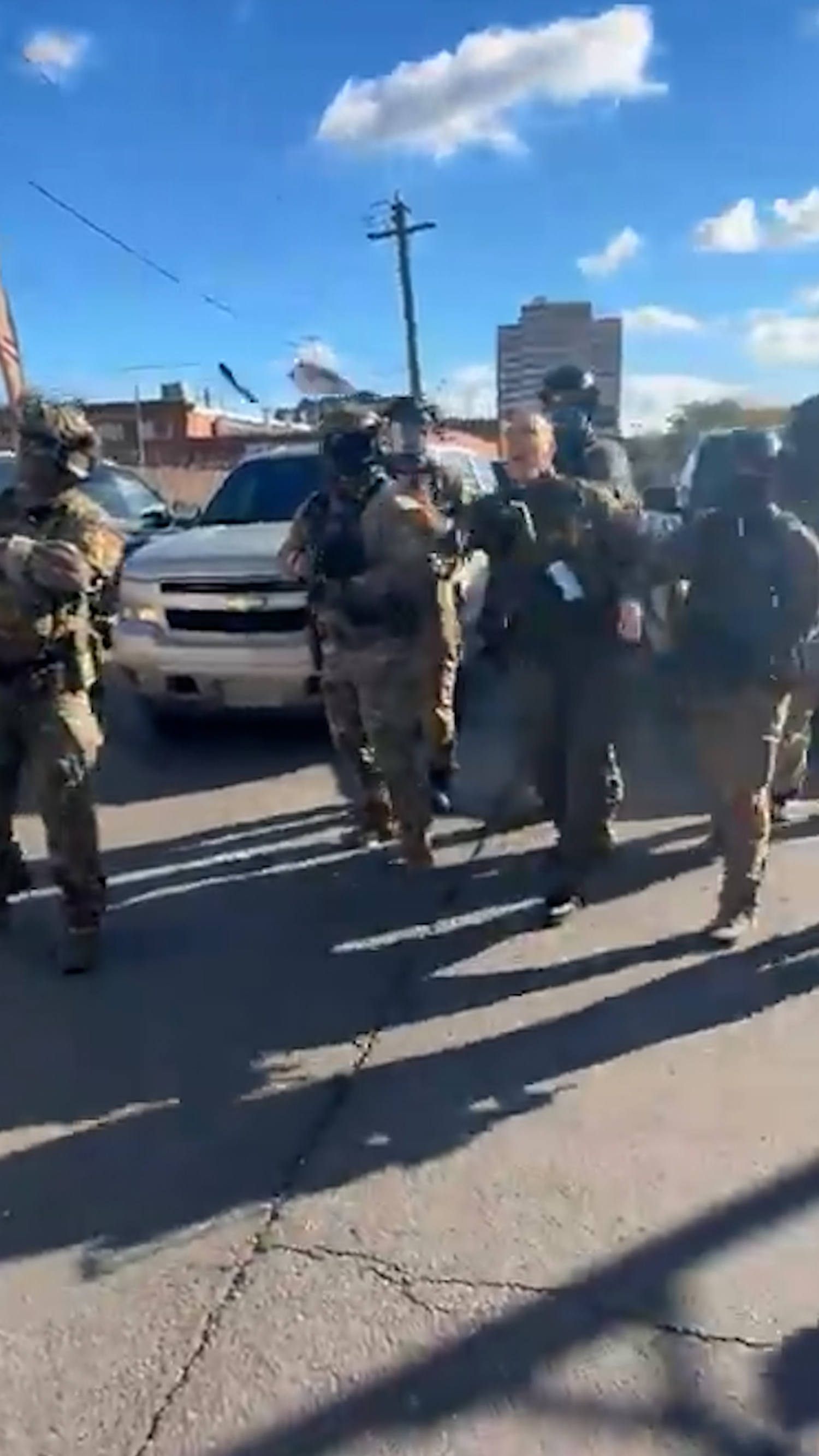 Border Patrol commander appears to throw tear gas