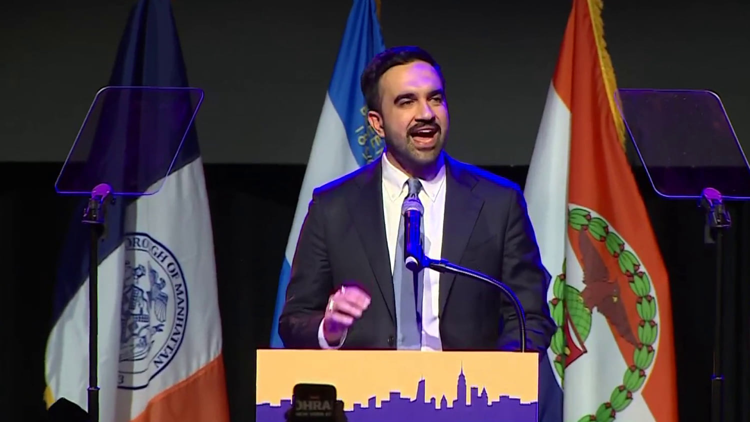 Zohran Mamdami: 'you have dared to reach for something greater'