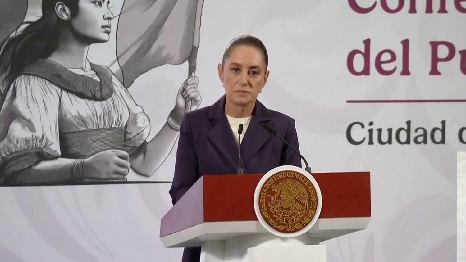 Mexican president to press charges after video shows her being groped