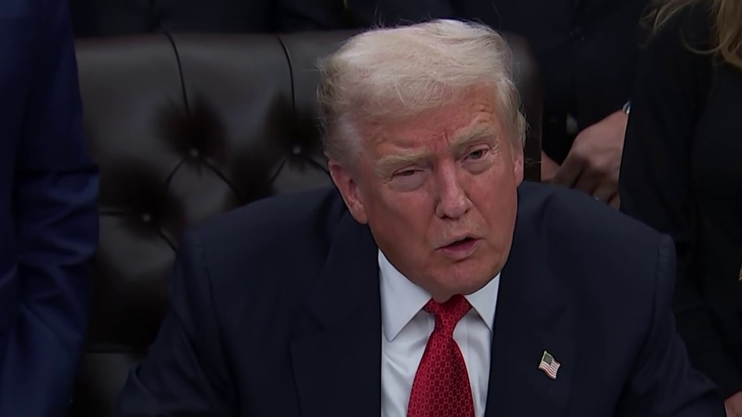 Trump calls for end of filibuster, takes aim at Affordable Care Act