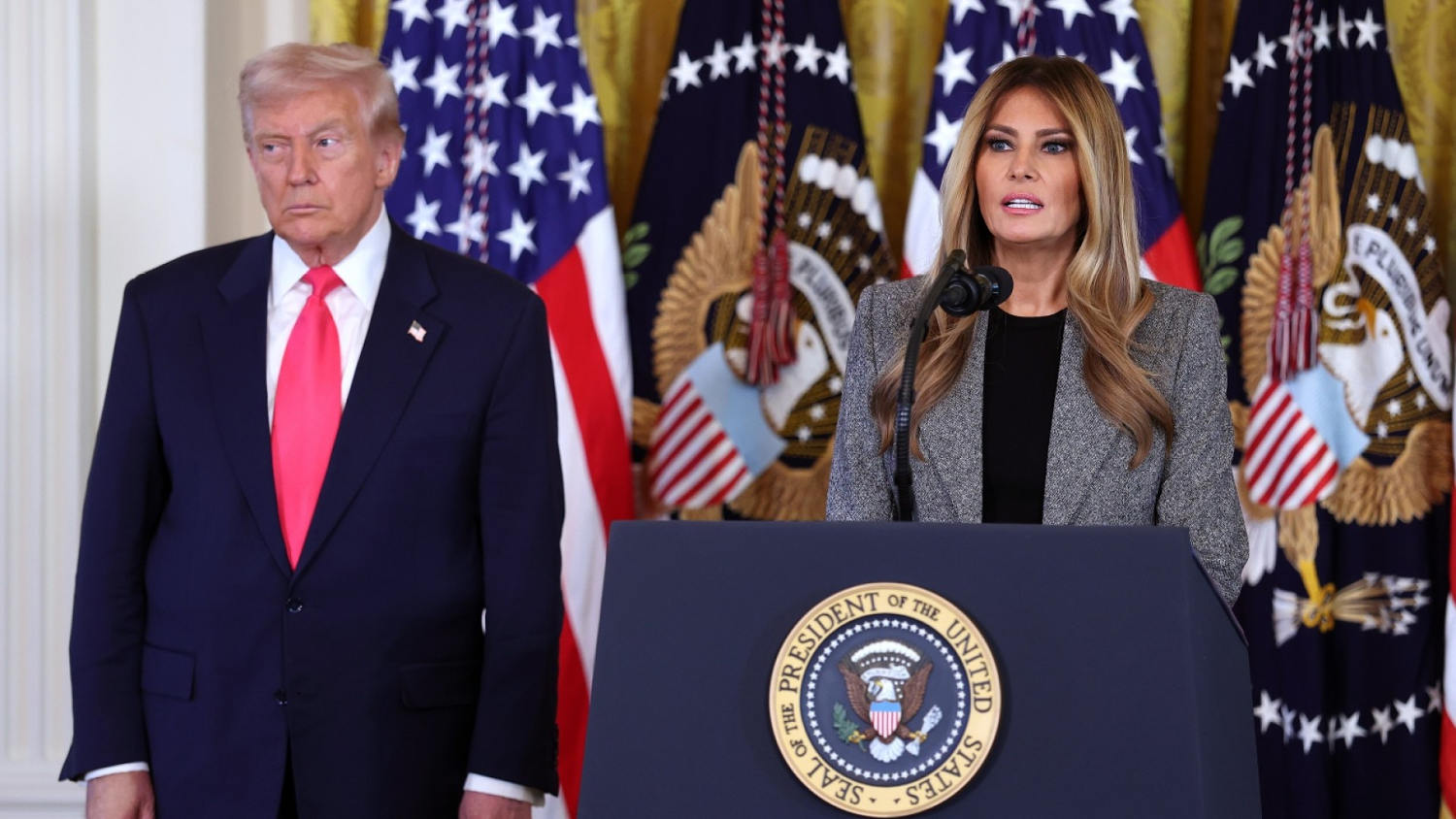 Melania Trump shares ‘tremendous pride’ she has in foster care executive order