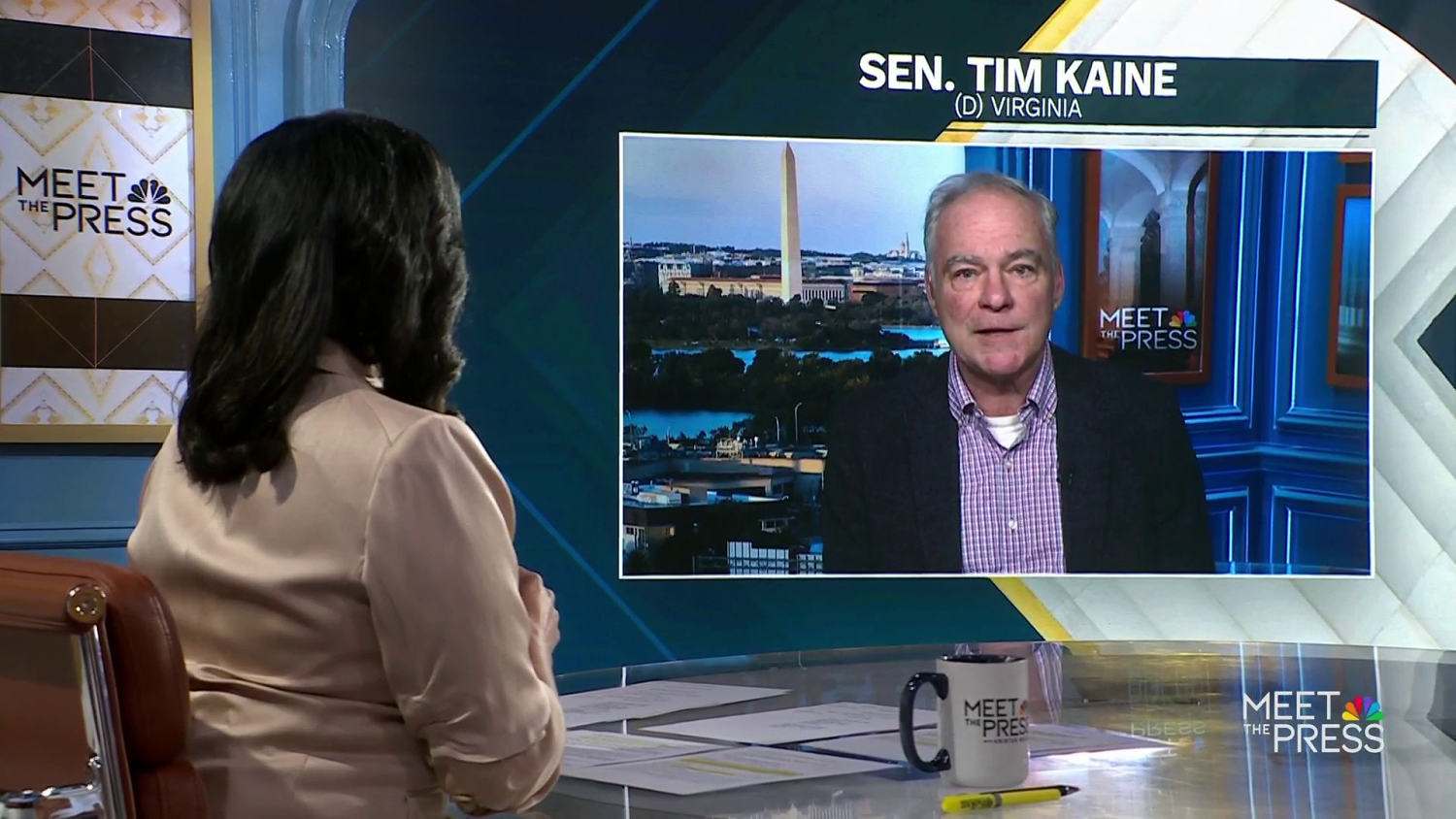 Tim Kaine tells House Democrats calling for Schumer’s ouster to ‘focus on their own leadership’