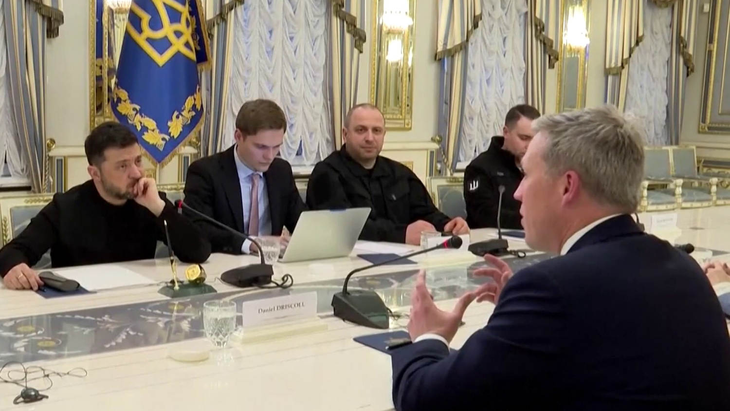 U.S. officials meet with Russian delegation after Ukrainians amend drafted peace deal