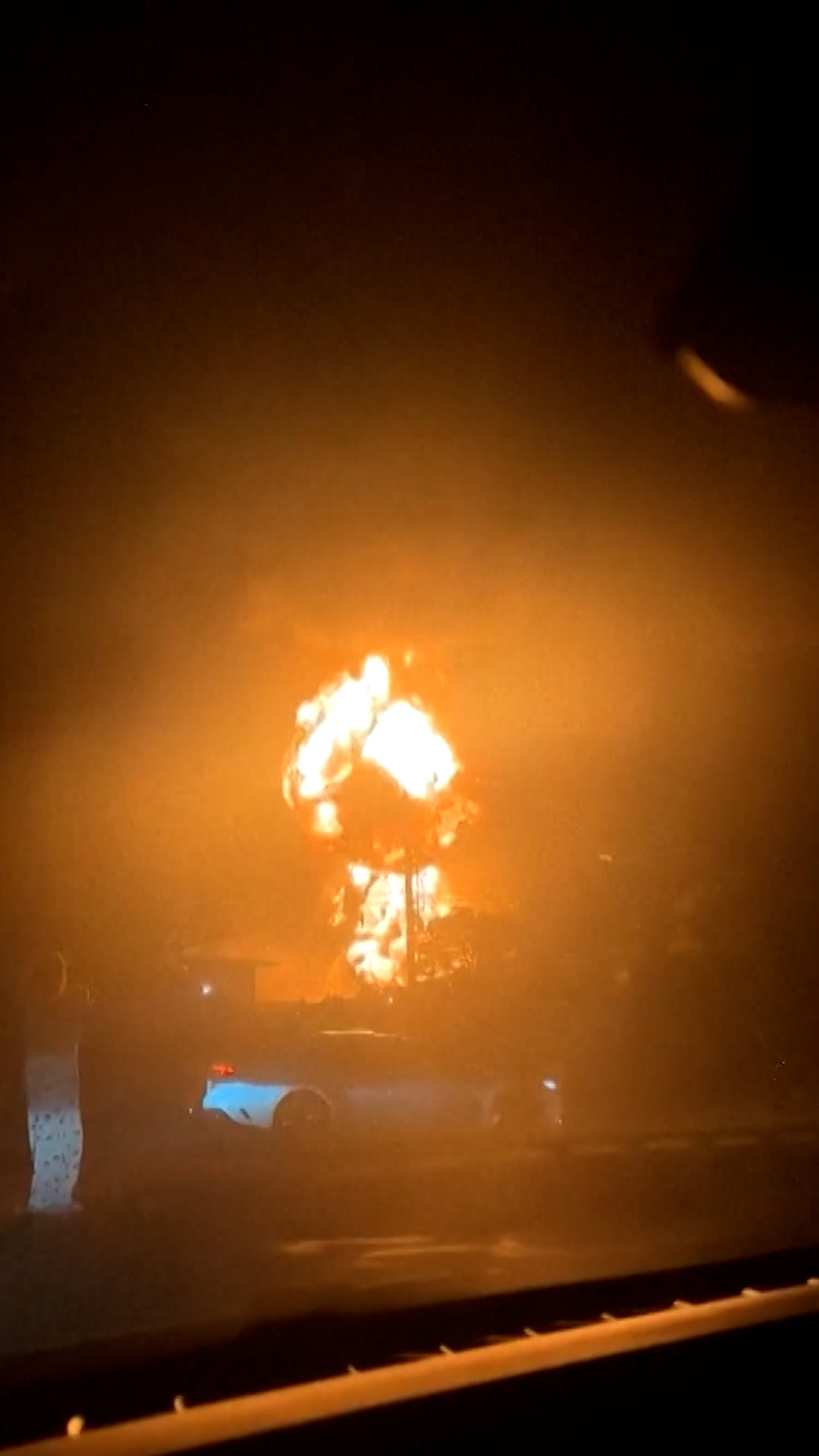 Big blaze at waste facility in Australia